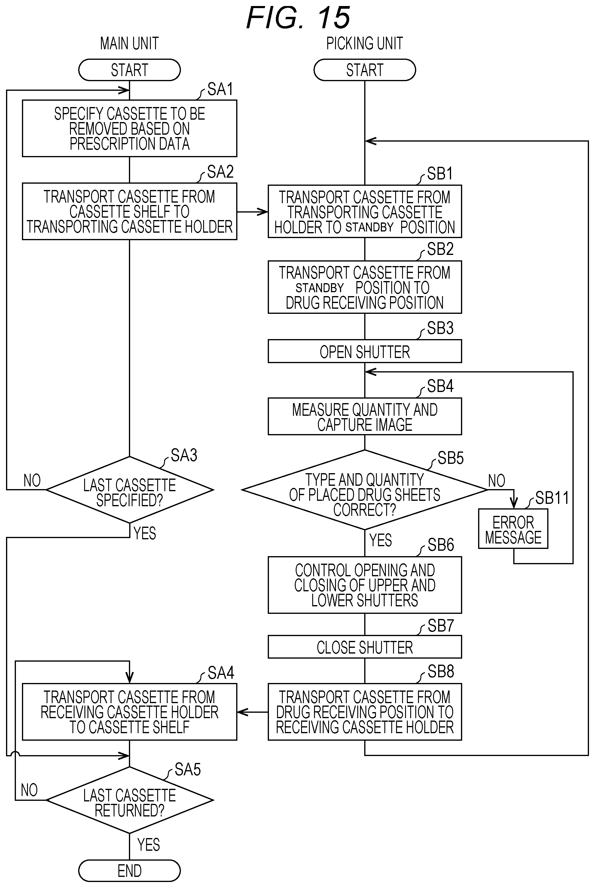 Patent US12315324 Figure 15 – Cassette handling apparatus