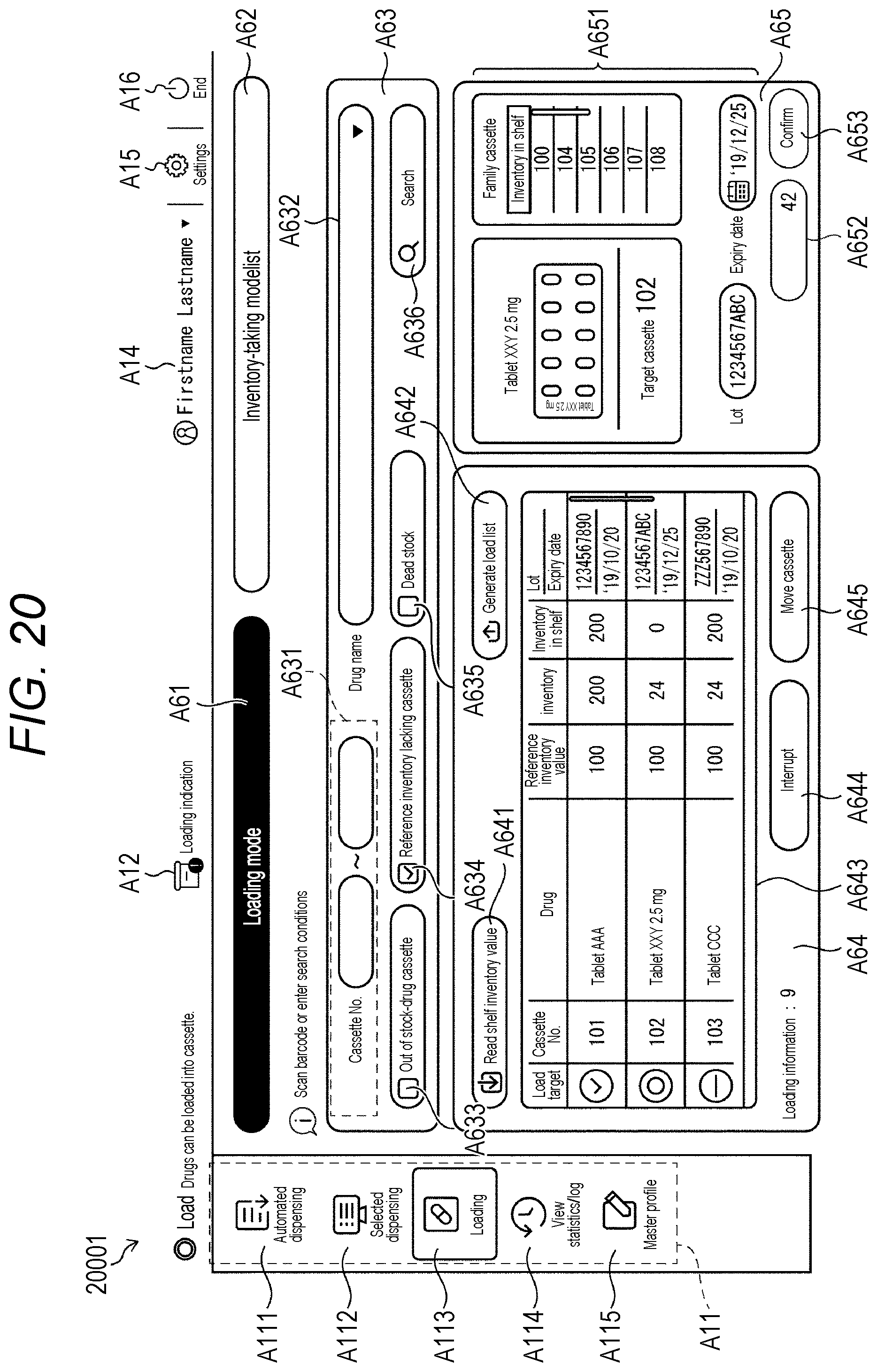 Patent US12315324 Figure 20 – Cassette handling apparatus