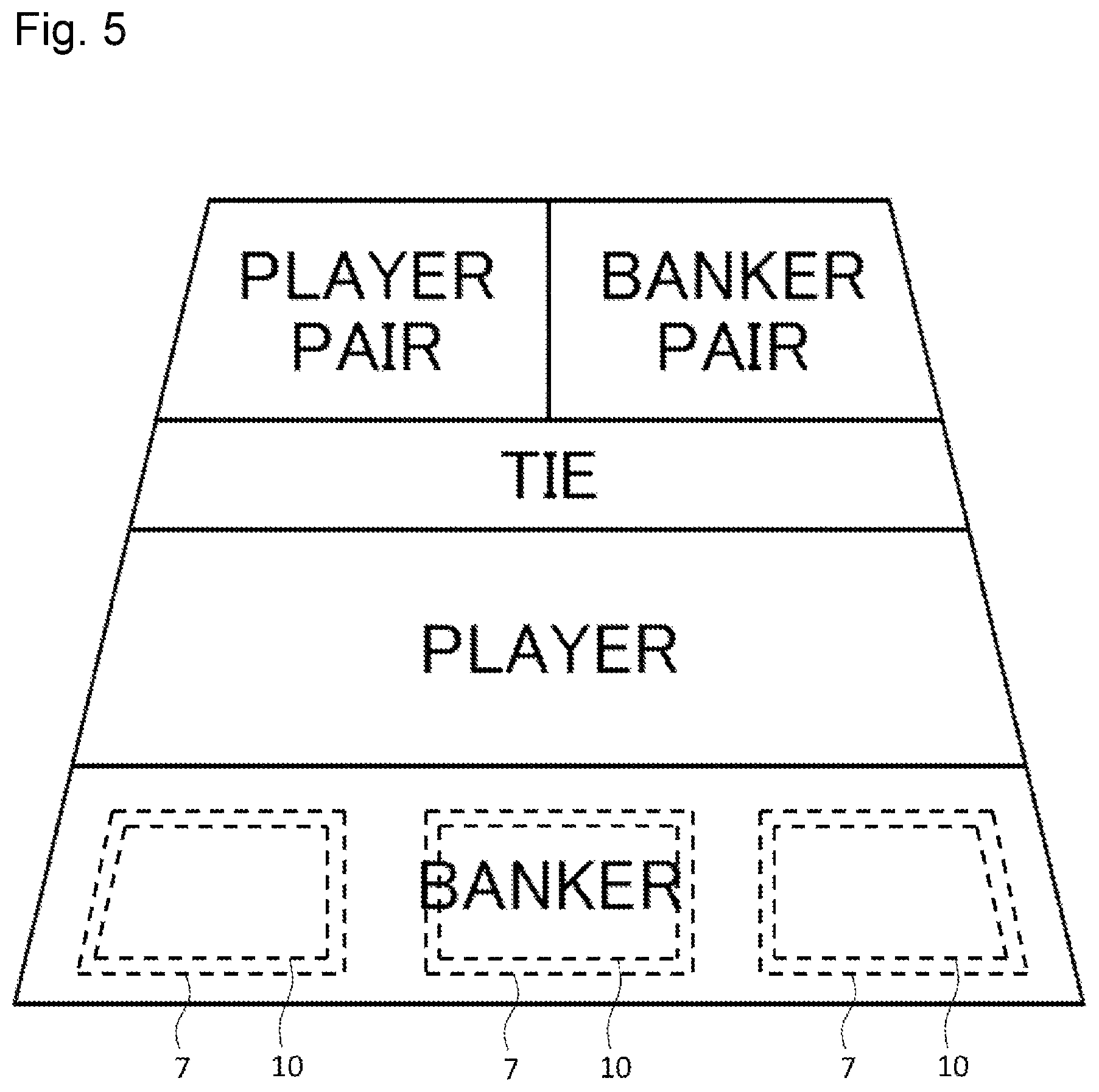 Patent US12315331 Figure 5 – Game table reading system