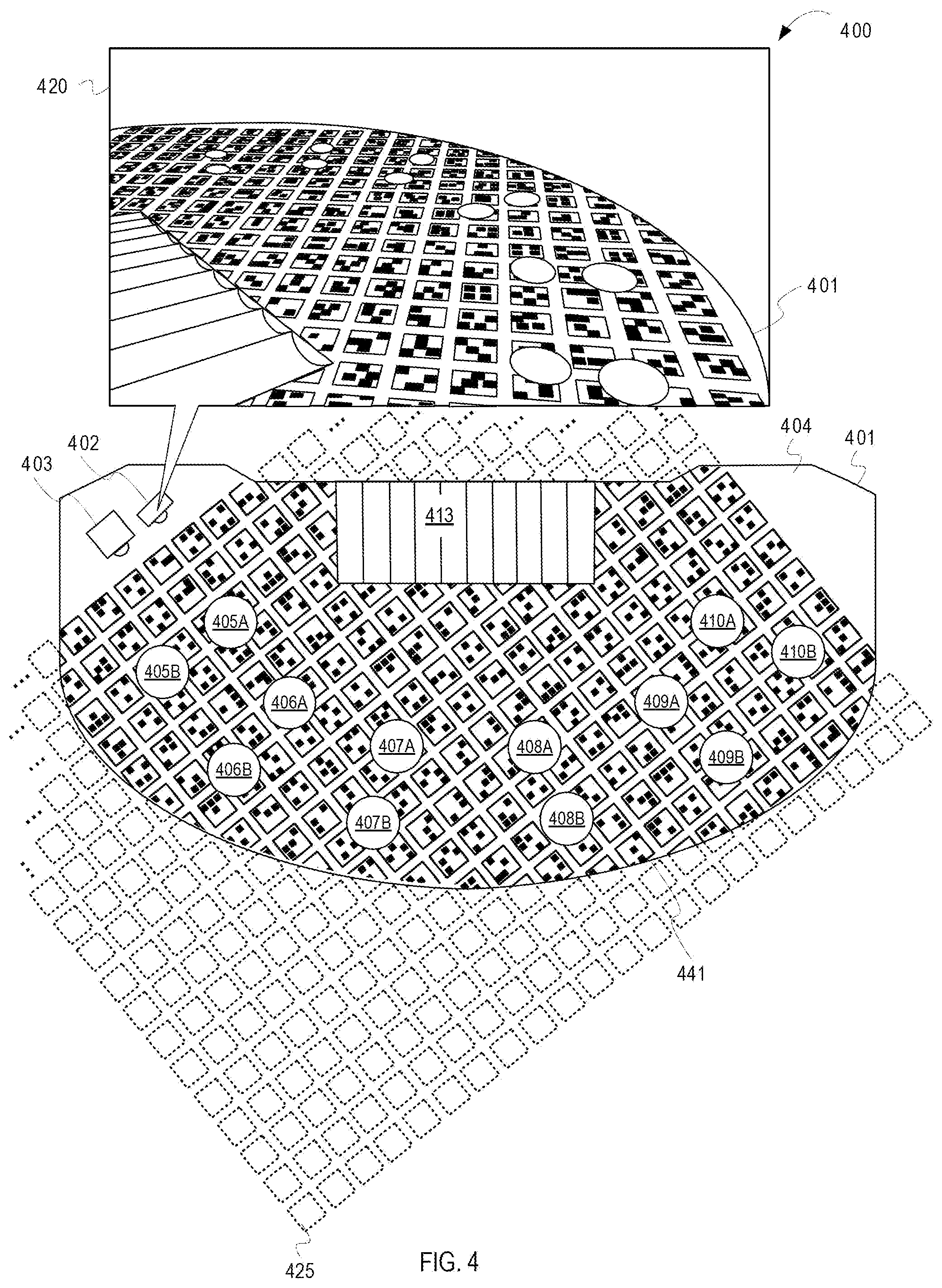 Patent US12315333 Figure 4 – Gaming environment tracking system calibration