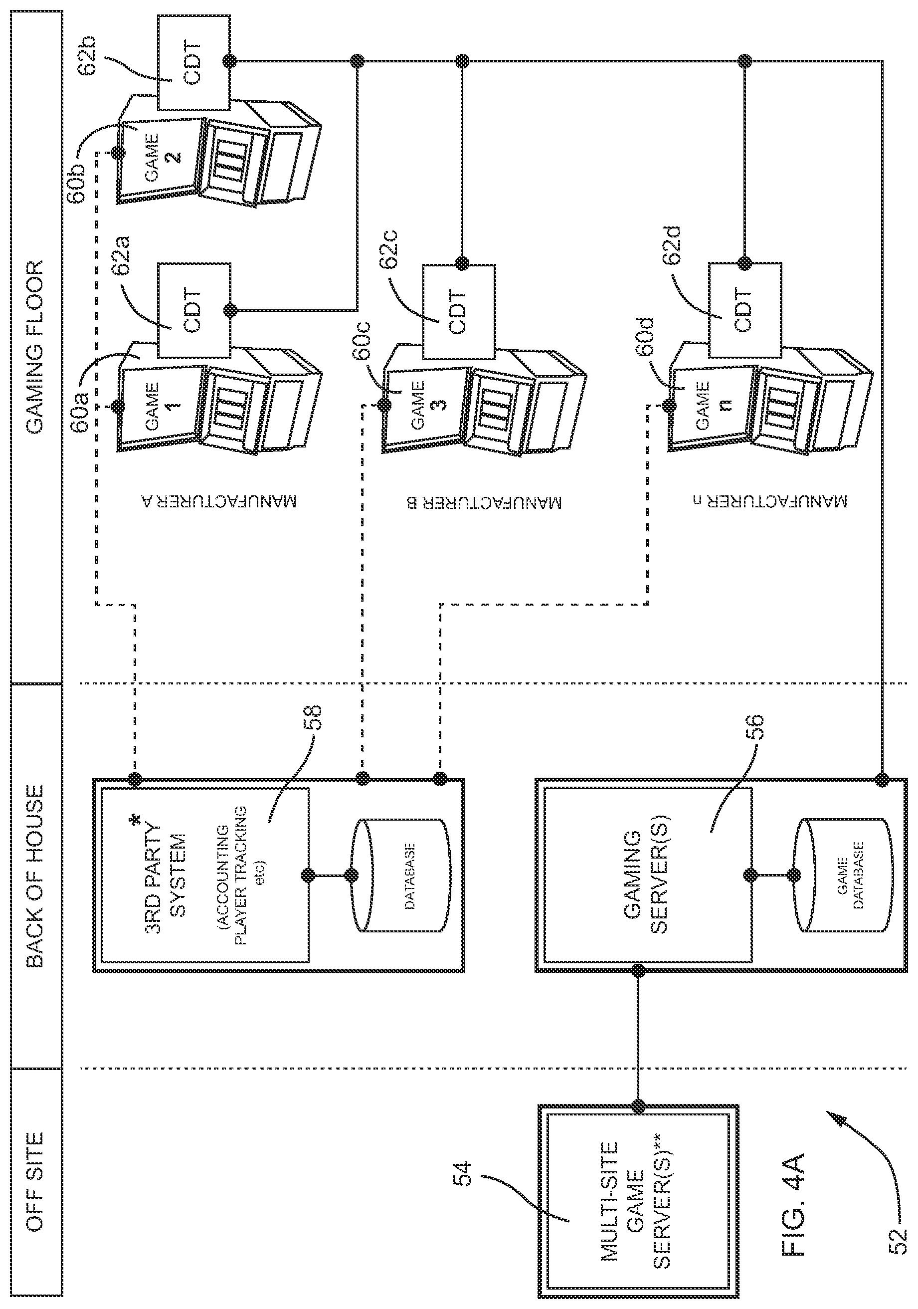 Patent US12315334 Figure 5 – Apparatus, system and method for electronic gaming