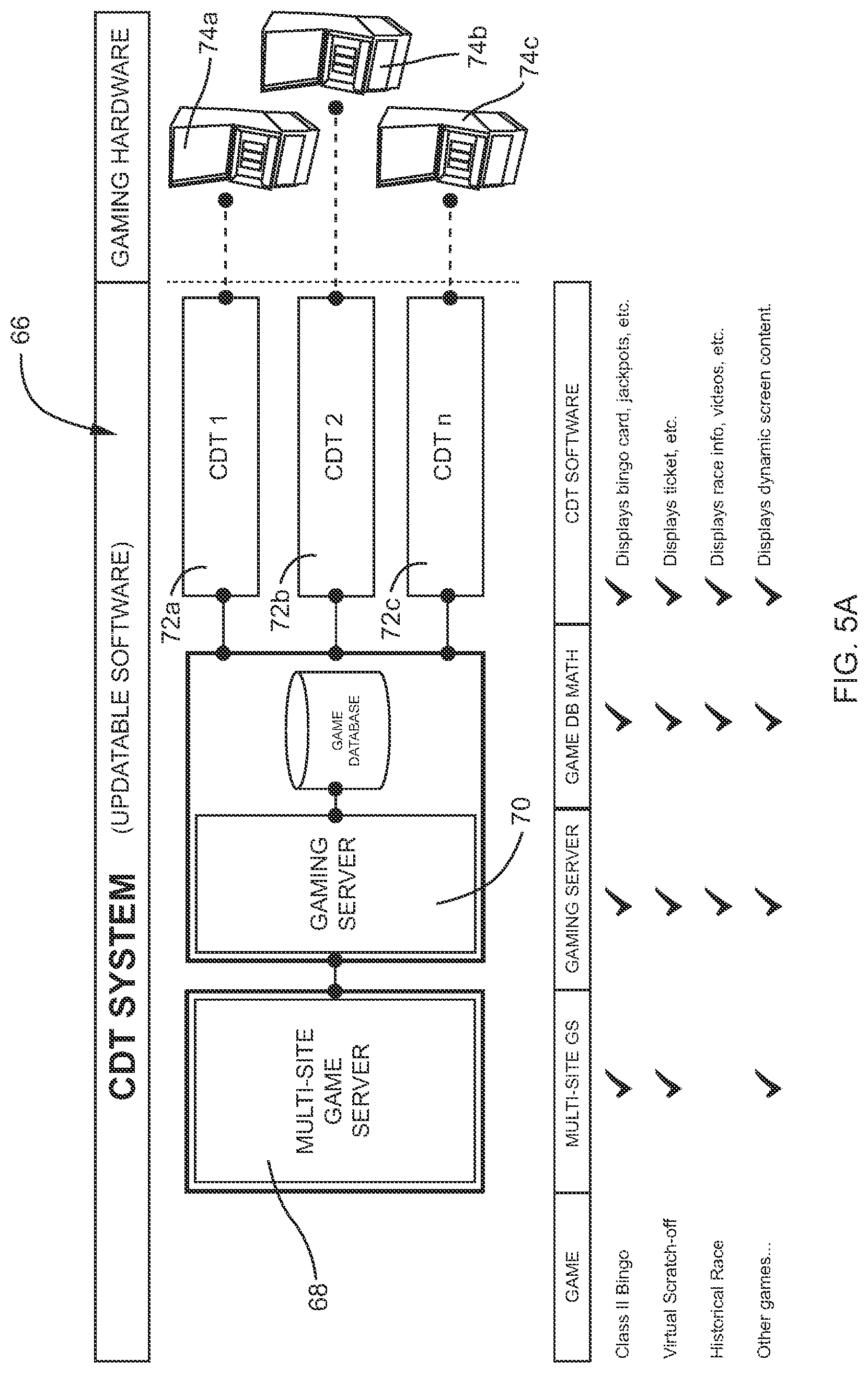 Patent US12315334 Figure 7 – Apparatus, system and method for electronic gaming