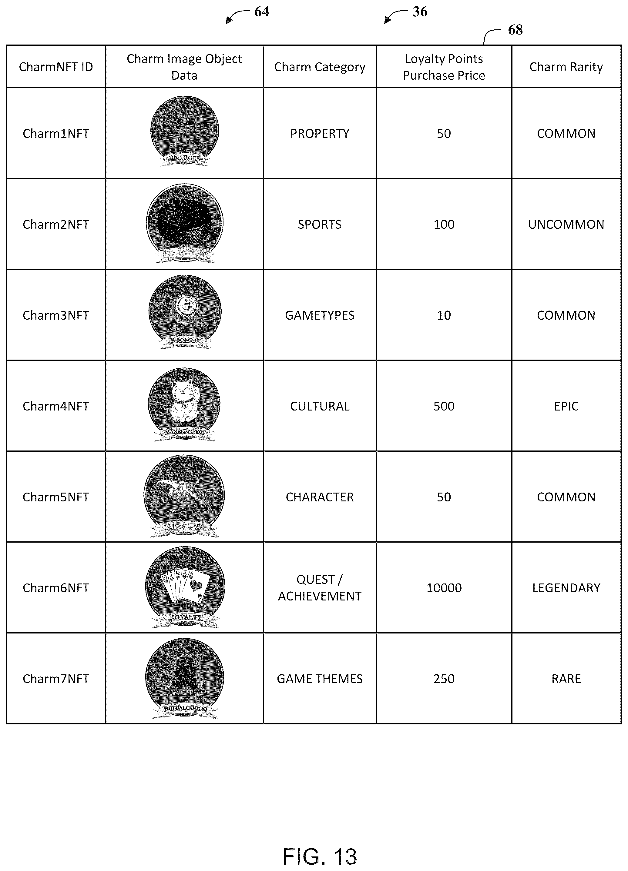 Patent US12315338 Figure 11 – System and methods for operating a casino loyalty computer system to display images of non-fungible tokens associated with blockchain transactions on gaming devices