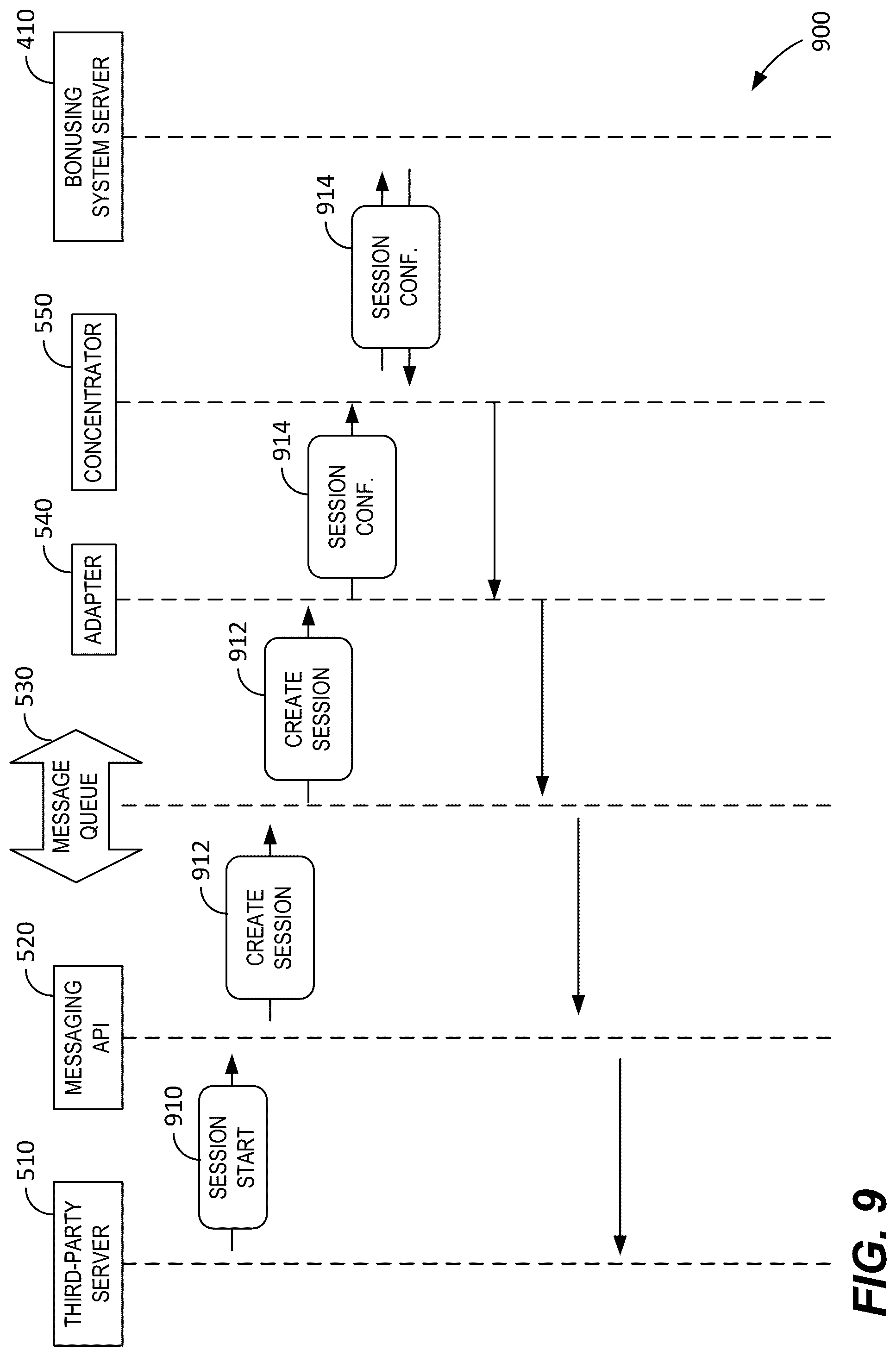 Patent US12315340 Figure 11 – Integrated jackpot gaming systems and methods