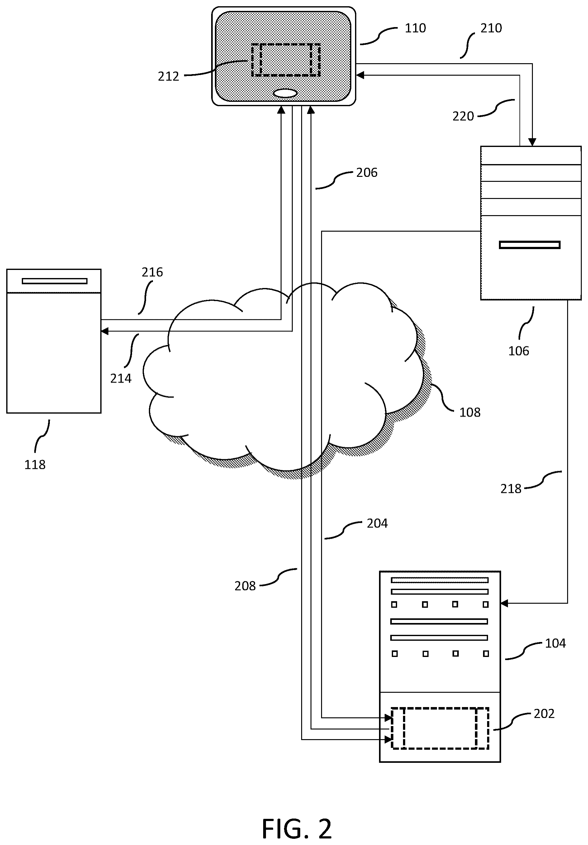 Patent US12315343 Figure 2 – Gaming system