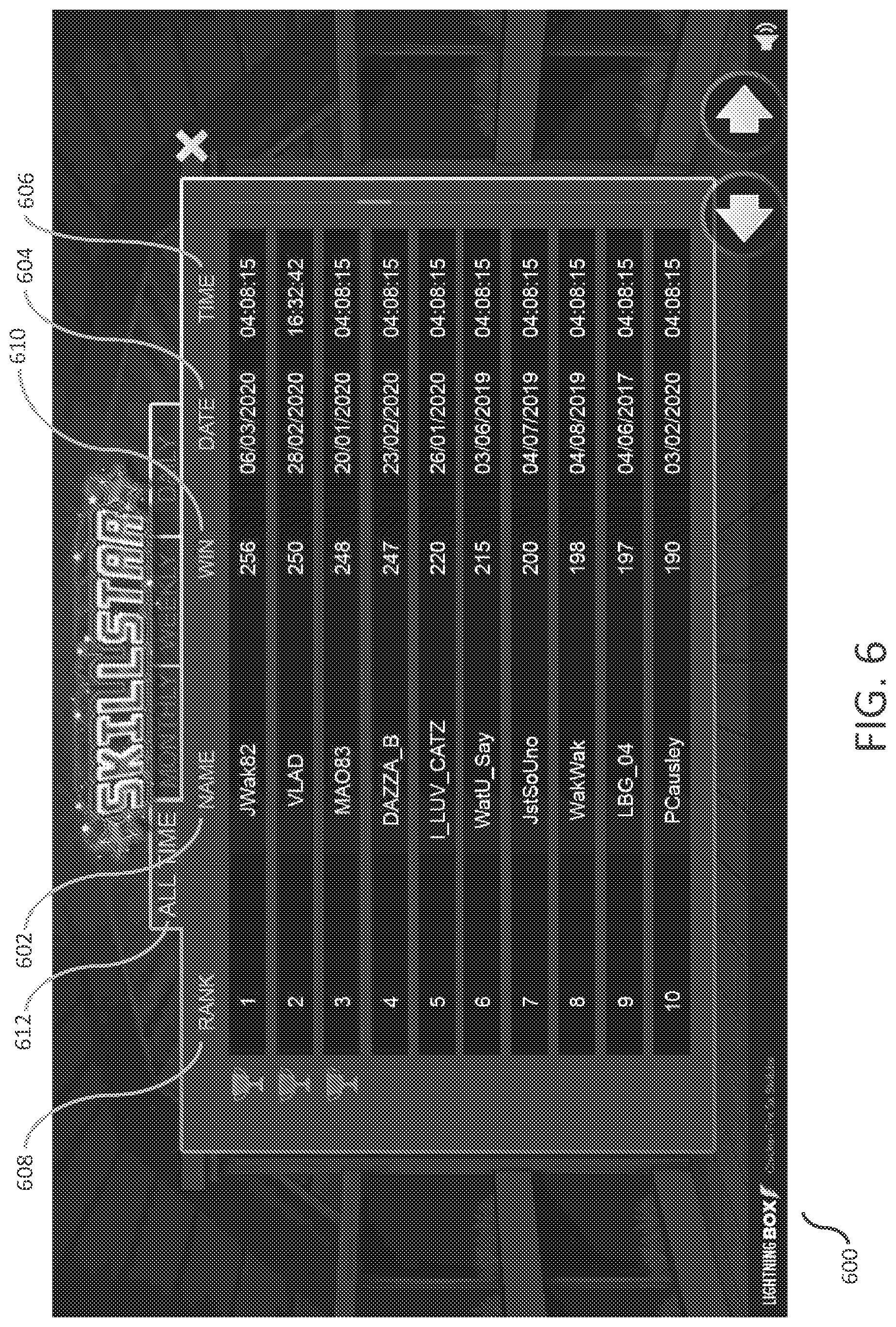 Patent US12315343 Figure 6 – Gaming system