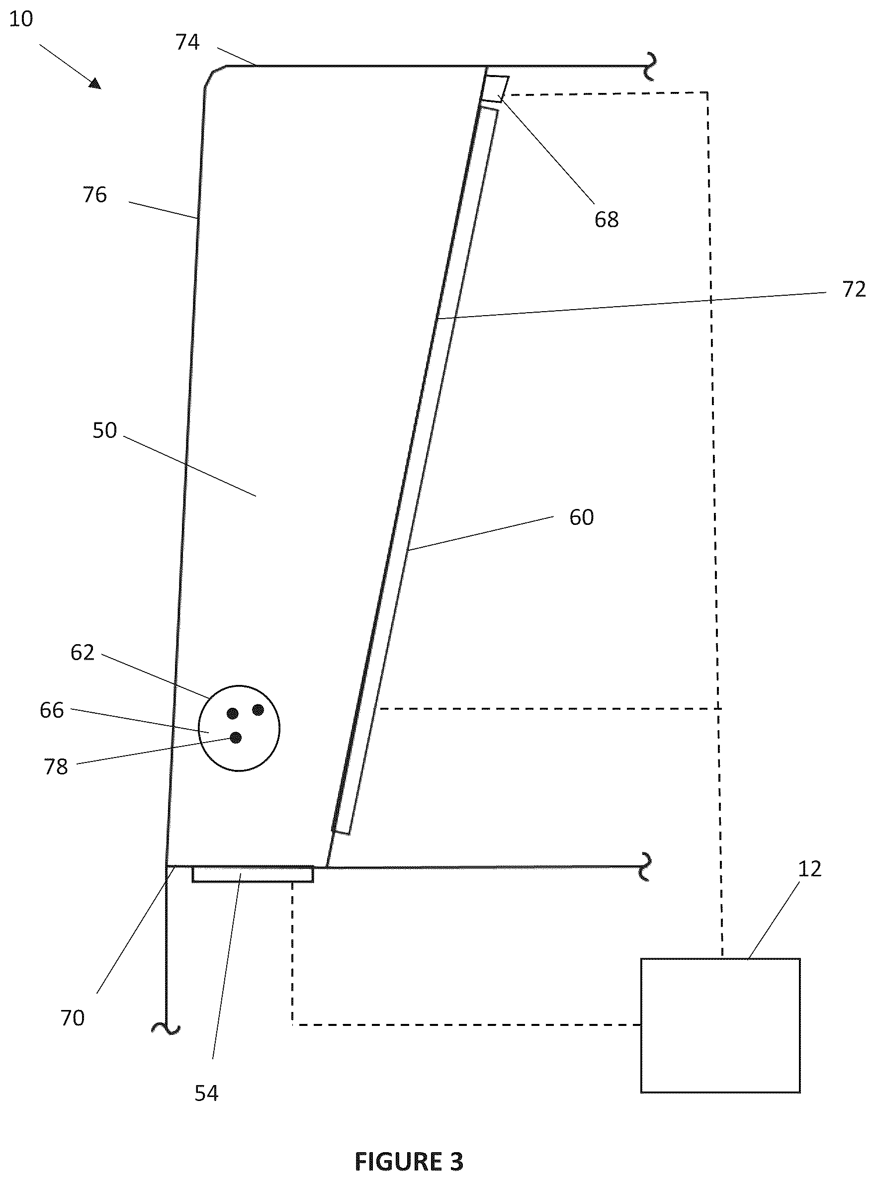 Patent US12315349 Figure 3 – ATM having privacy panels