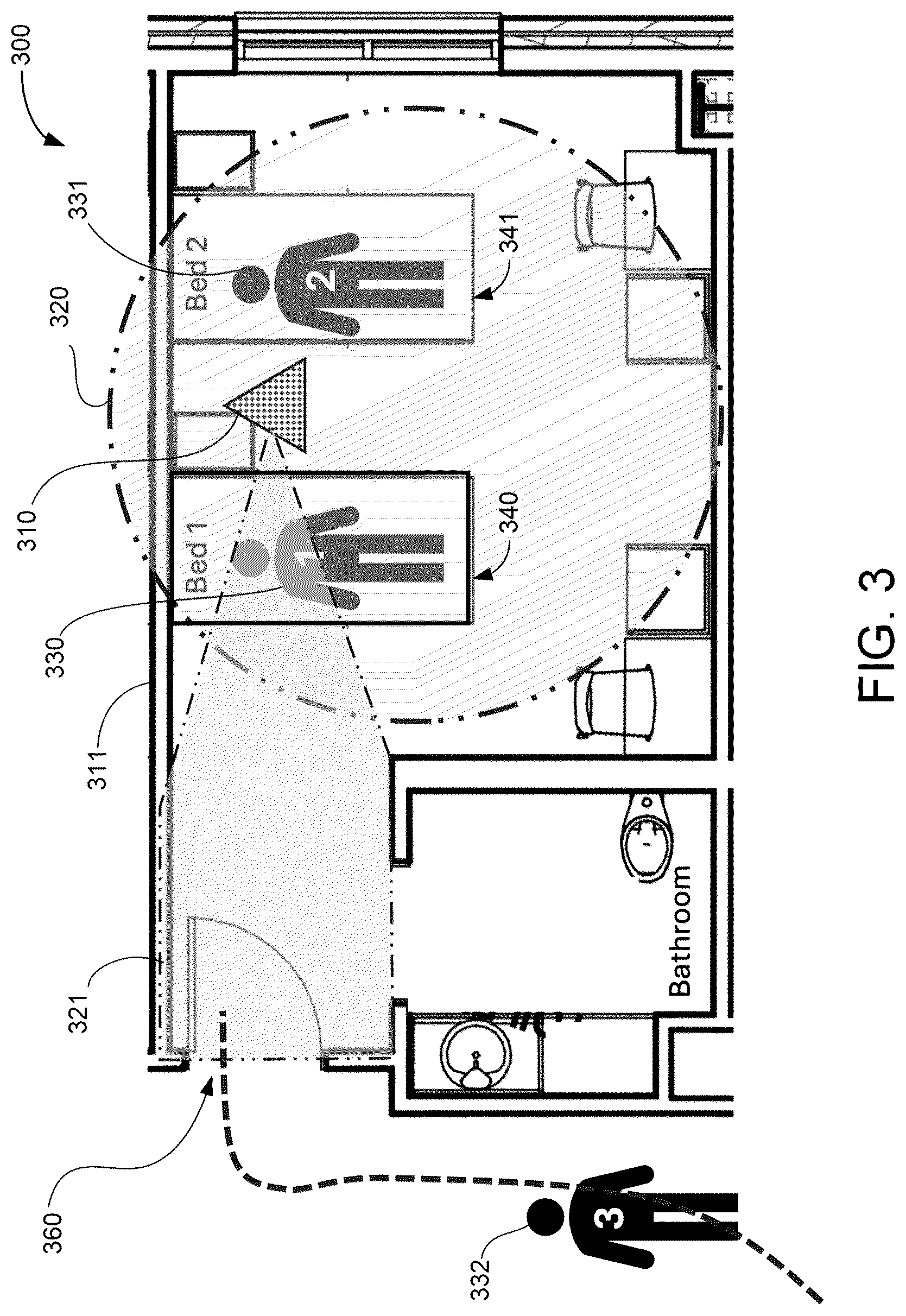 Patent US12315353 Figure 3 – Patient safety monitoring method and apparatus