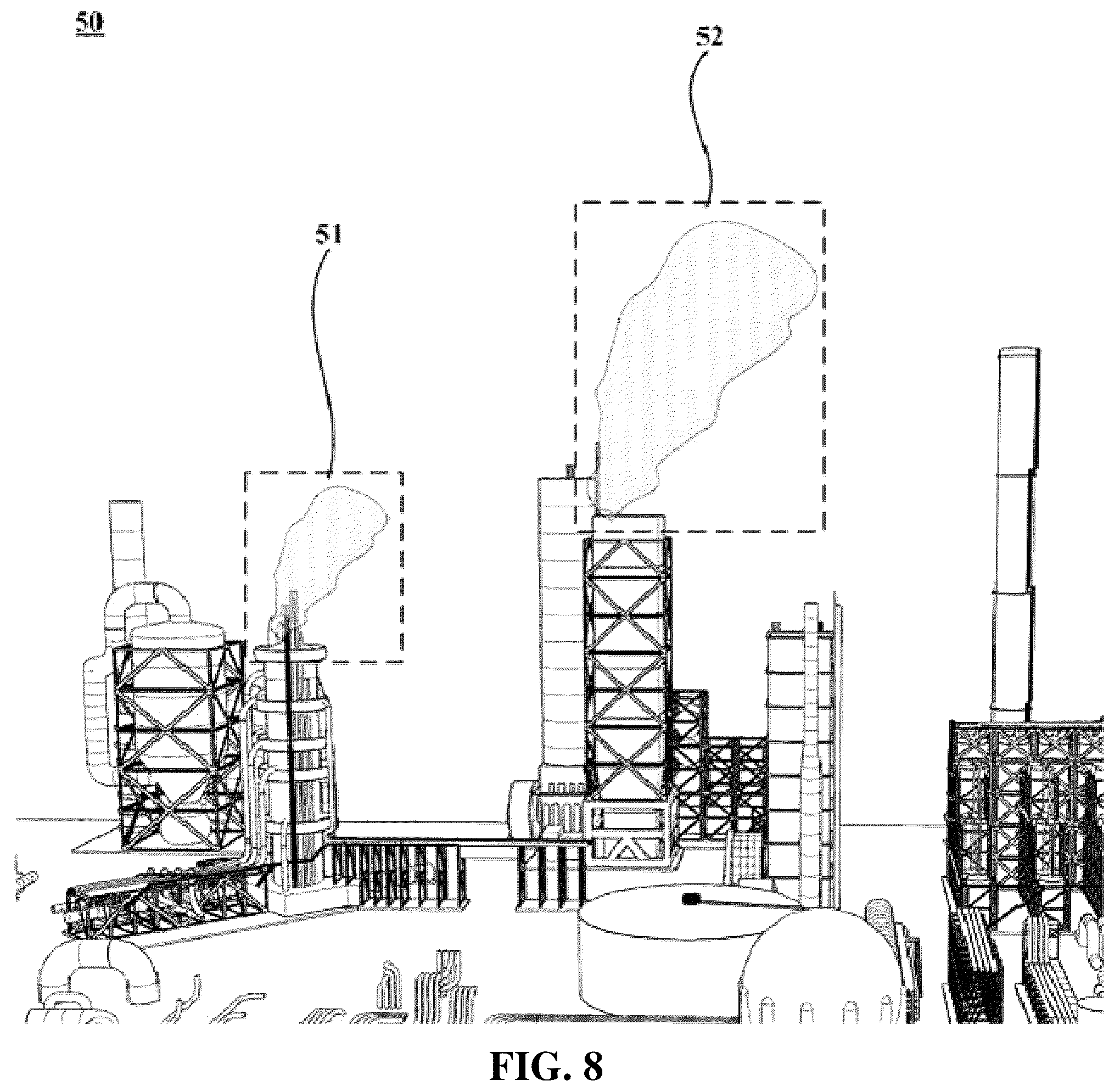 Patent US12315355 Figure 8 – Chemical material leakage alarm-providing system and chemical material leakage alarm-providing method