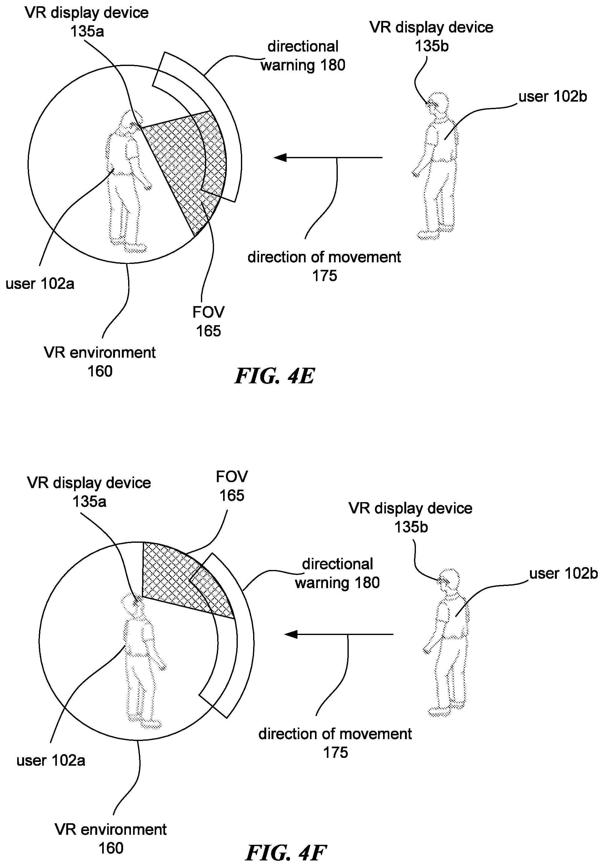 Patent US12315363 Figure 6 – Directional warnings in co-located play in virtual reality environments