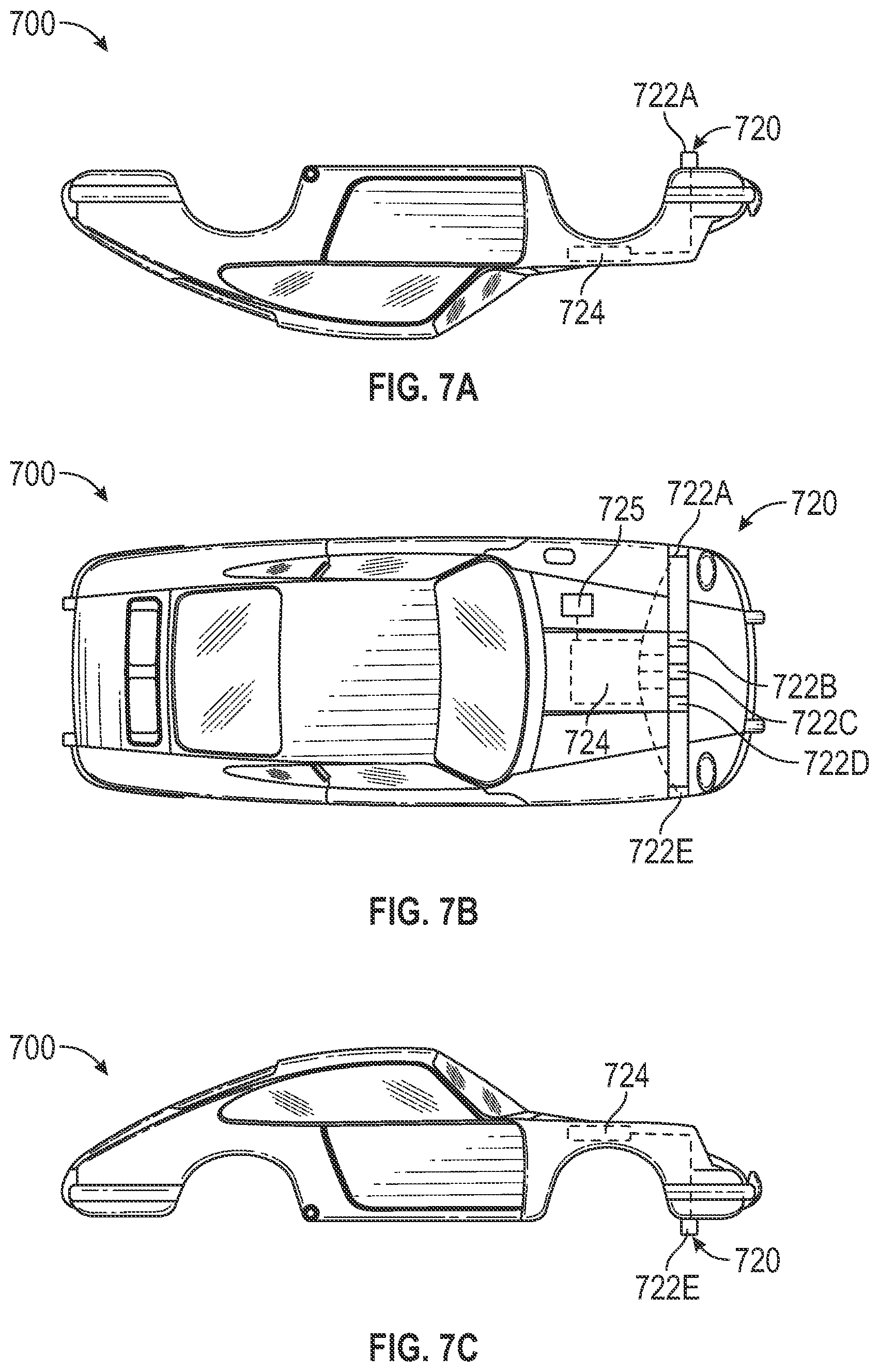 Patent US12315370 Figure 7 – Roadway guidance system