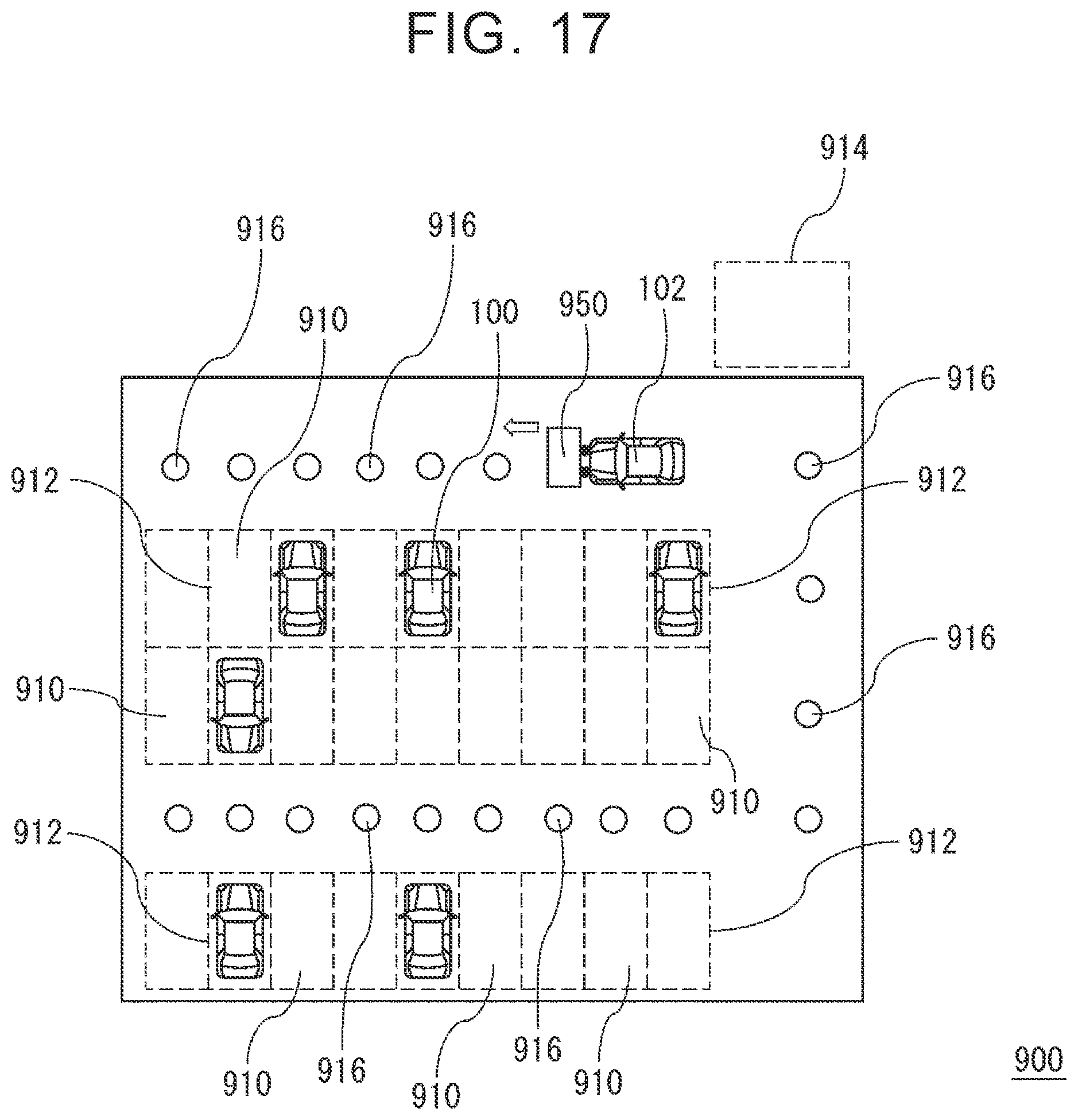 Patent US12315372 Figure 10 – Parking position adjustment device and parking position adjustment method
