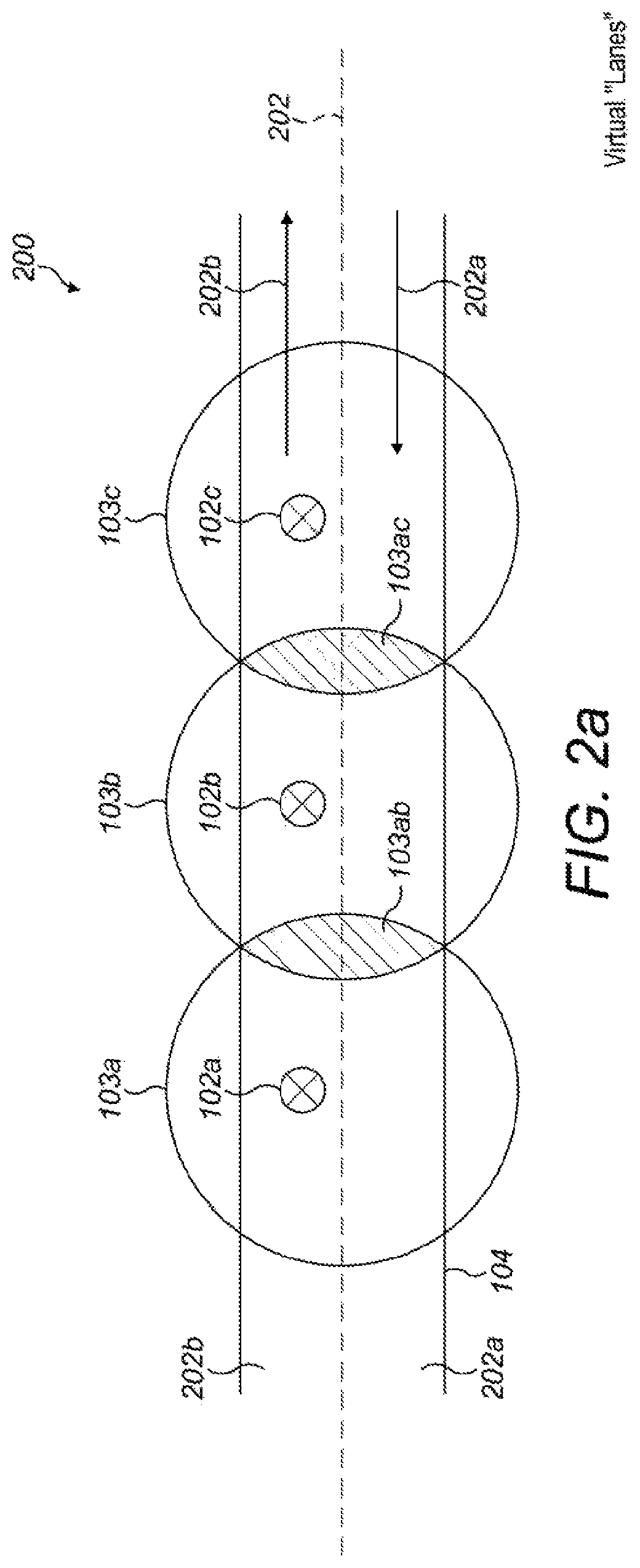Patent US12315376 Figure 7 – Aircraft detection, superhighway and transit zone system