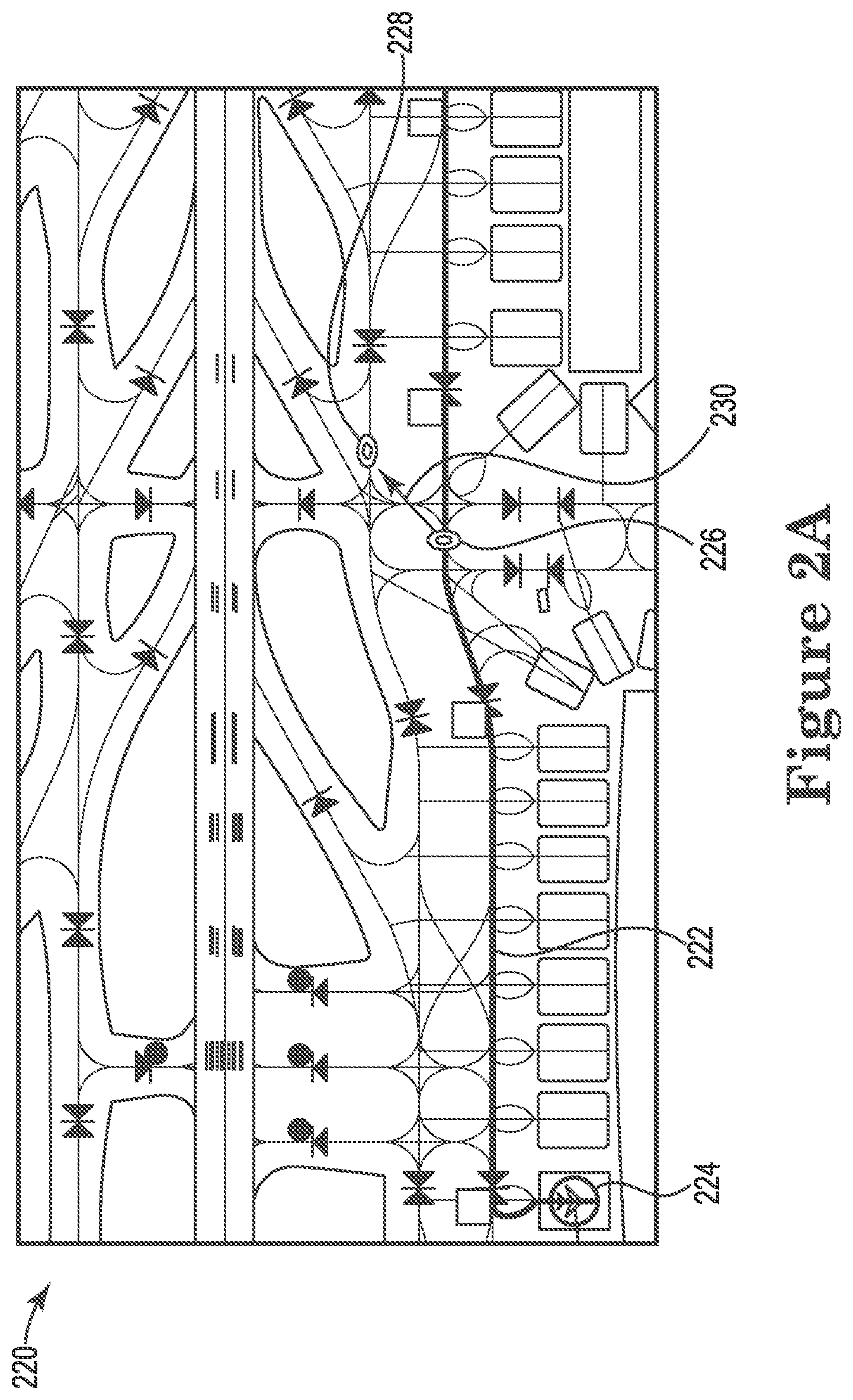 Patent US12315380 Figure 2 – Adjusting aircraft ground movement routes