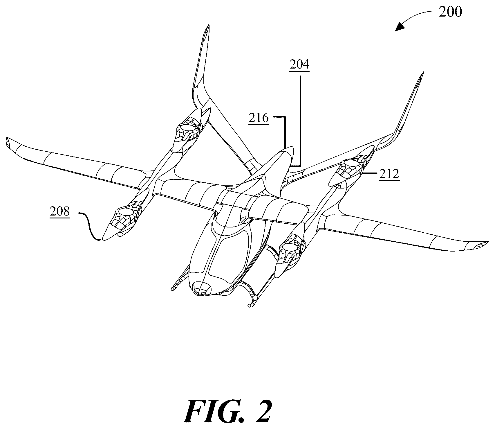 Patent US12315381 Figure 2 – System and method for digital communication of a flight maneuver
