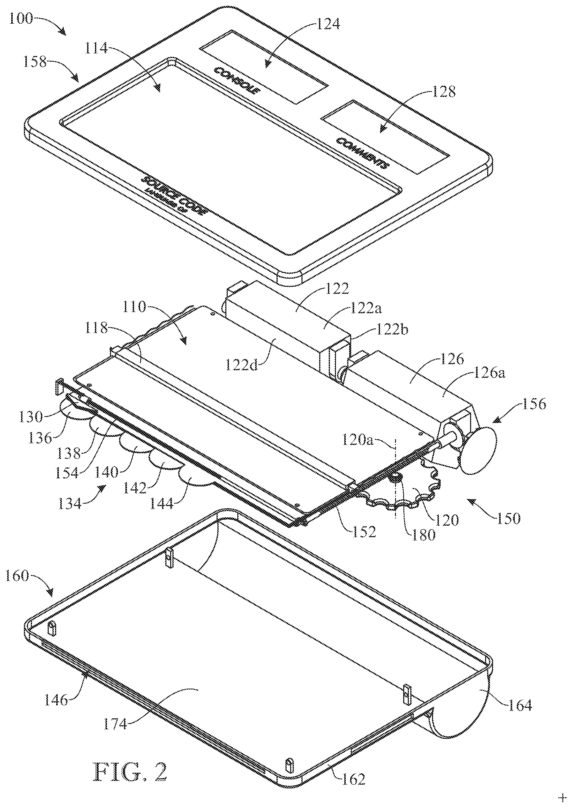 Patent US12315385 Figure 2 – Device for learning or teaching computer programming