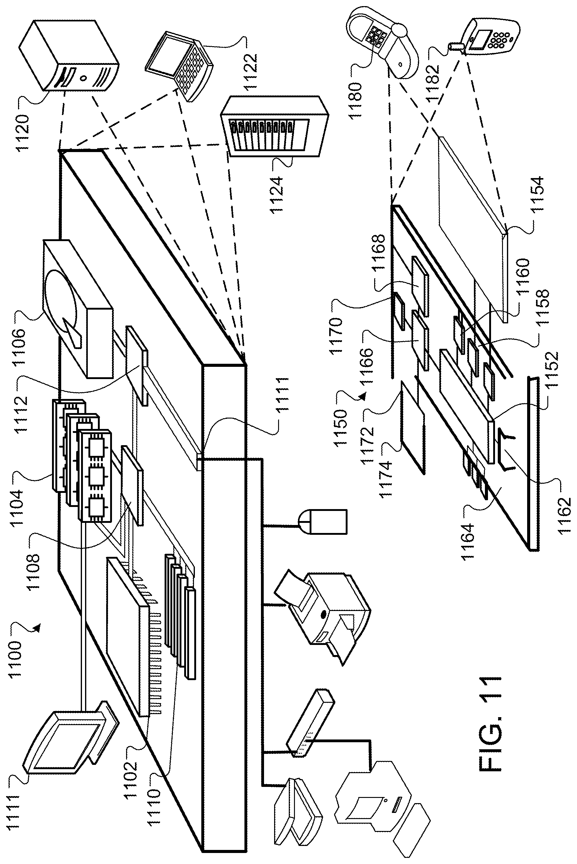 Patent US12315390 Figure 13 – Data processing system for data retrieval from data storage