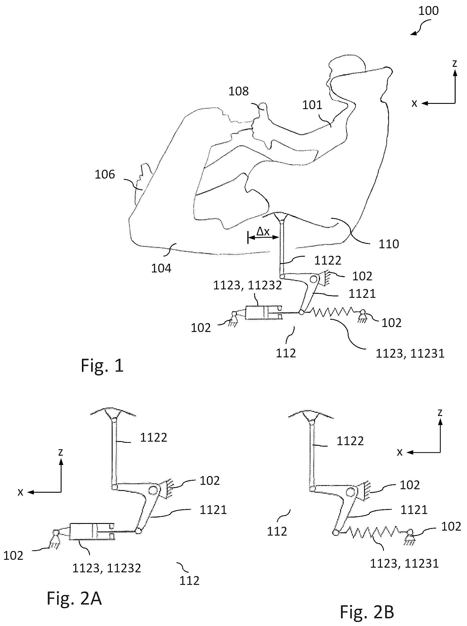 Patent US12315395 — Vehicle simulator — Figure 1
