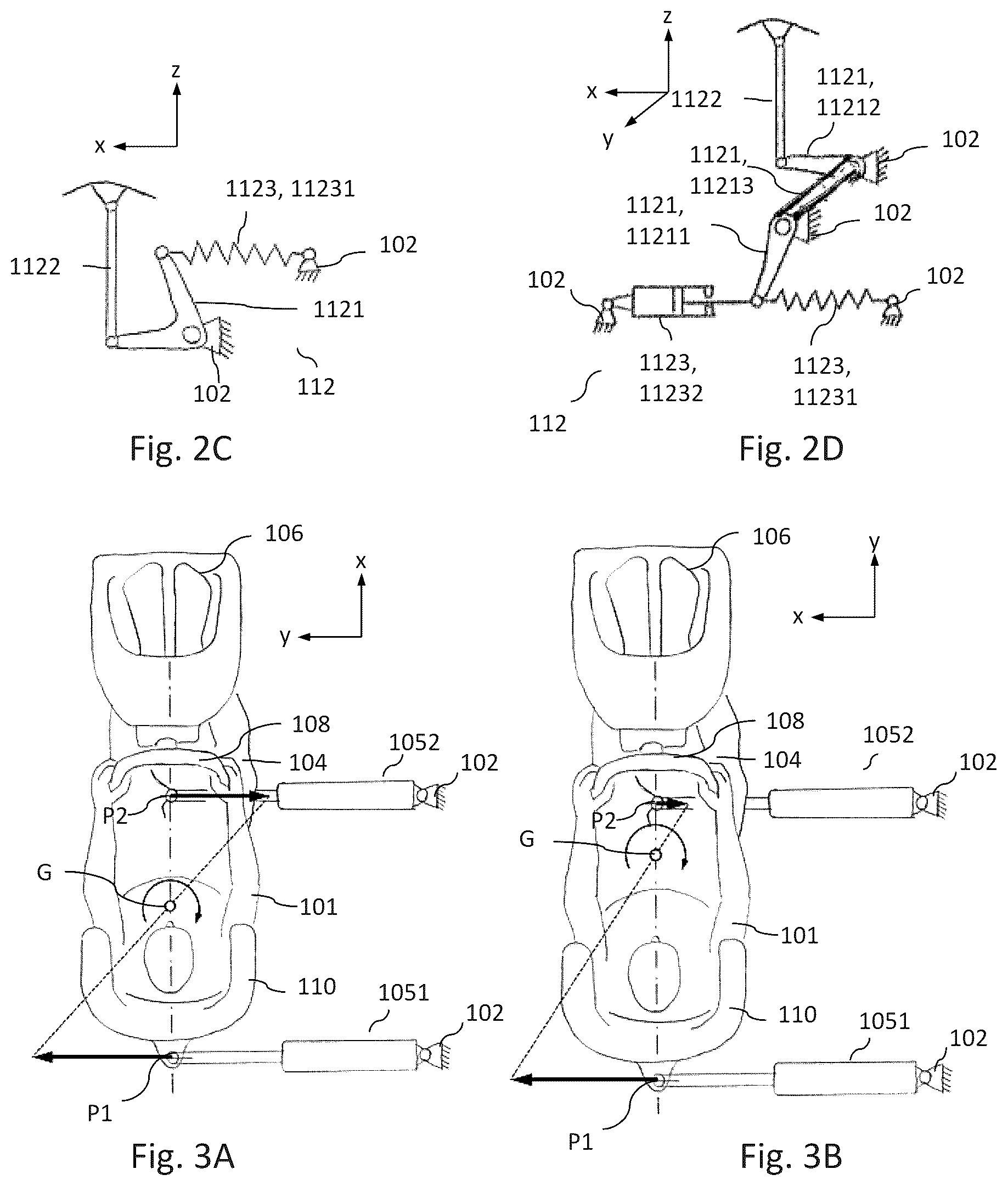 Patent US12315395 Figure 2 – Vehicle simulator