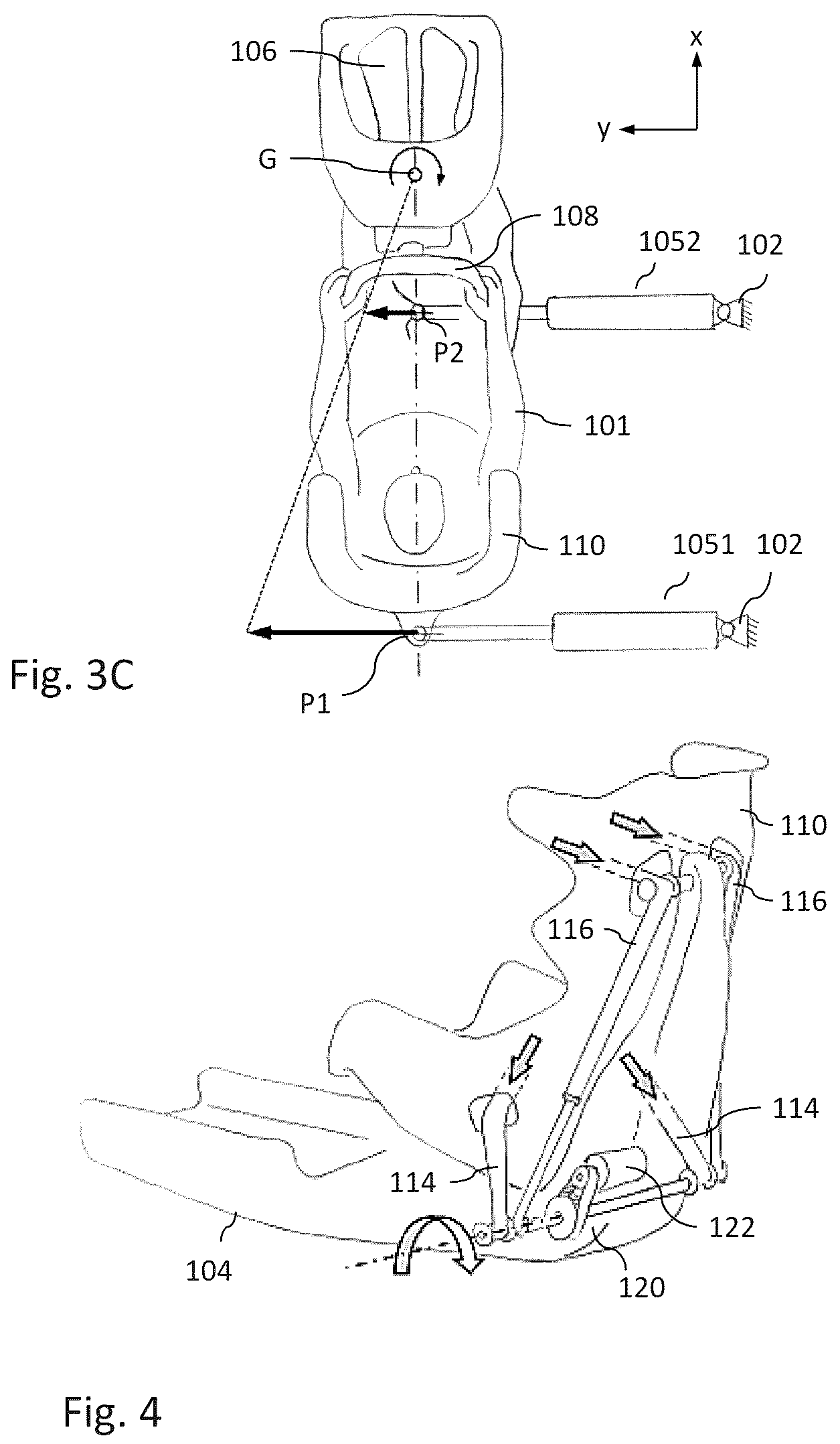 Patent US12315395 Figure 3 – Vehicle simulator