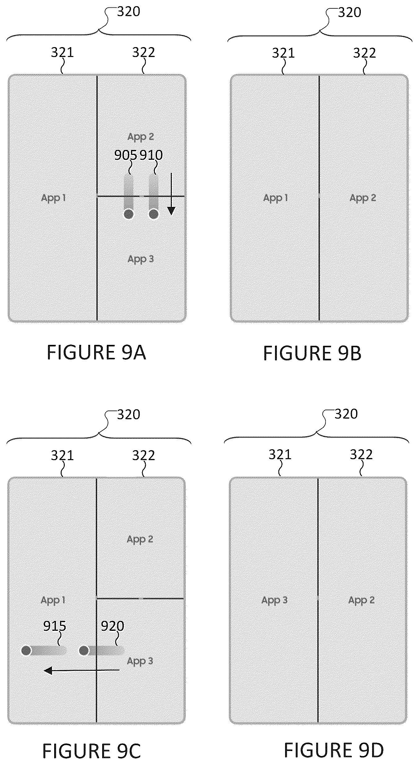 Patent US12315399 Figure 13 – Mobile device with a foldable display and method of providing user interfaces on the foldable display