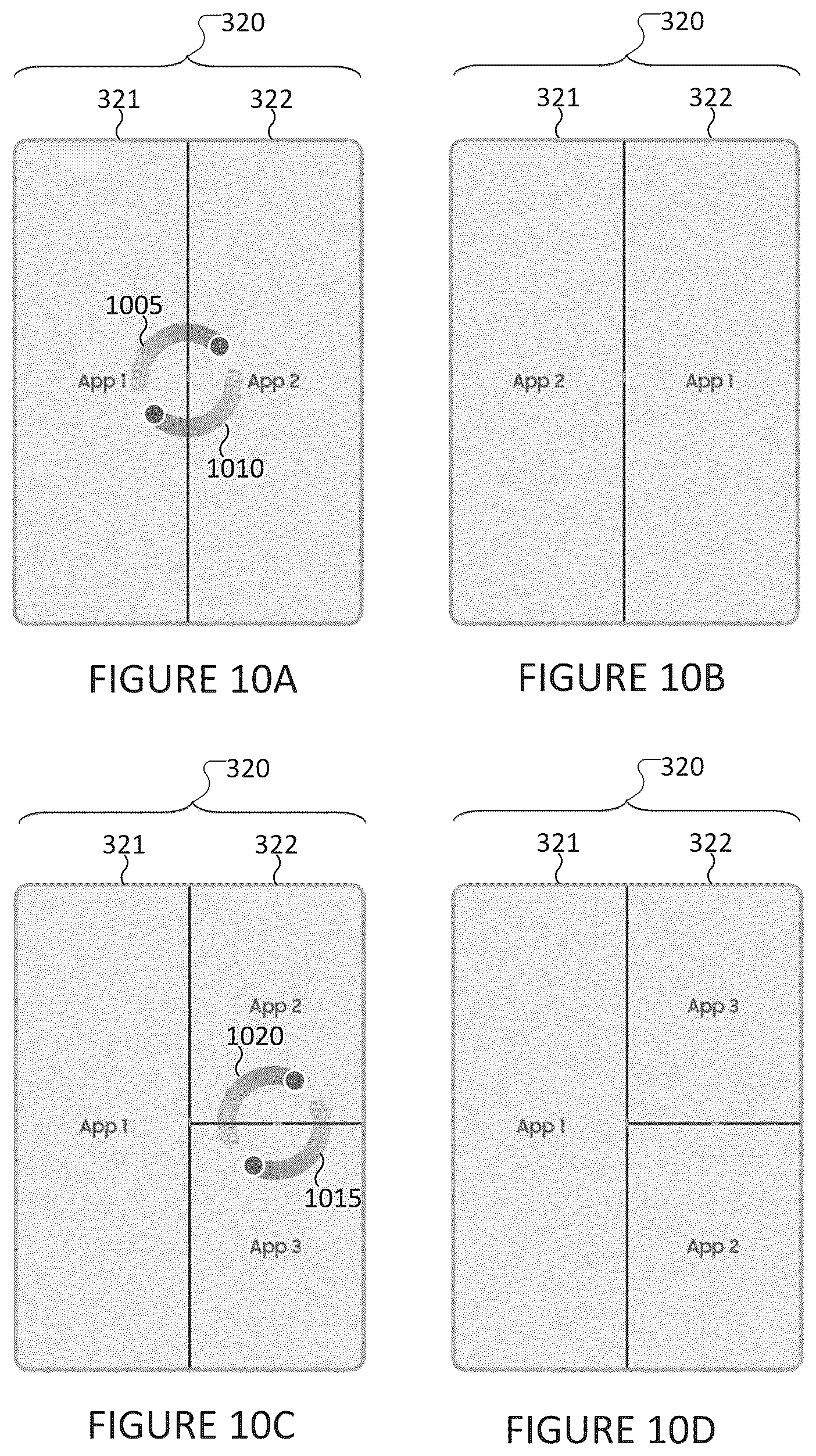 Patent US12315399 Figure 14 – Mobile device with a foldable display and method of providing user interfaces on the foldable display