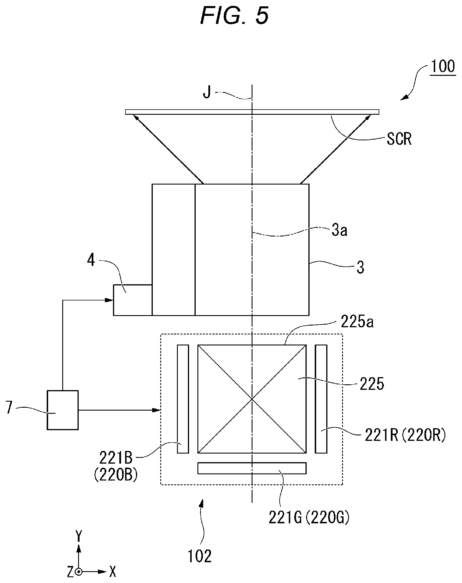 Patent US12315400 Figure 4 – Projector
