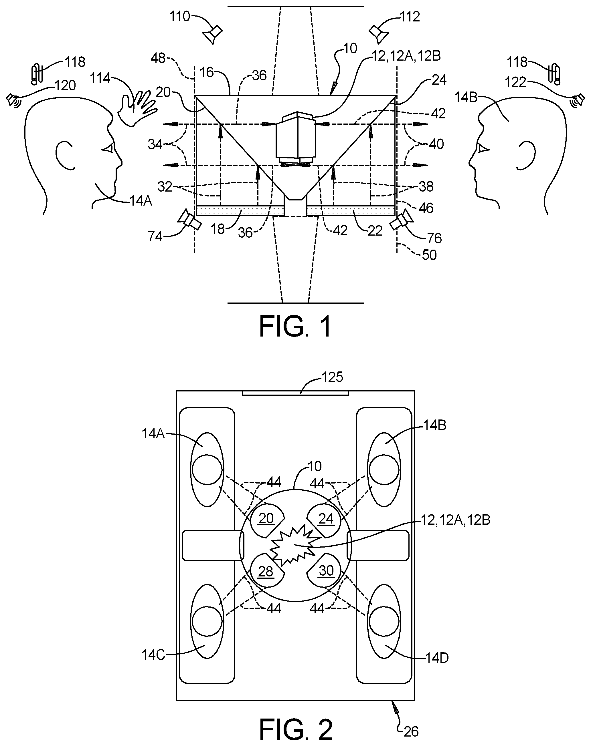 Patent US12315402 Figure 1 – Integrated vehicle dynamics in campfire display