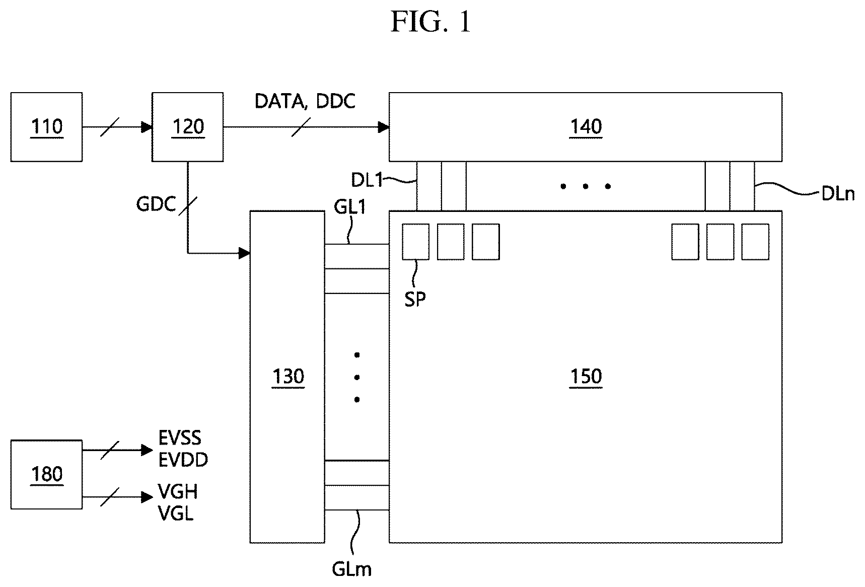 Patent US12315405 Figure 1 – Display apparatus and overcurrent detection method thereof