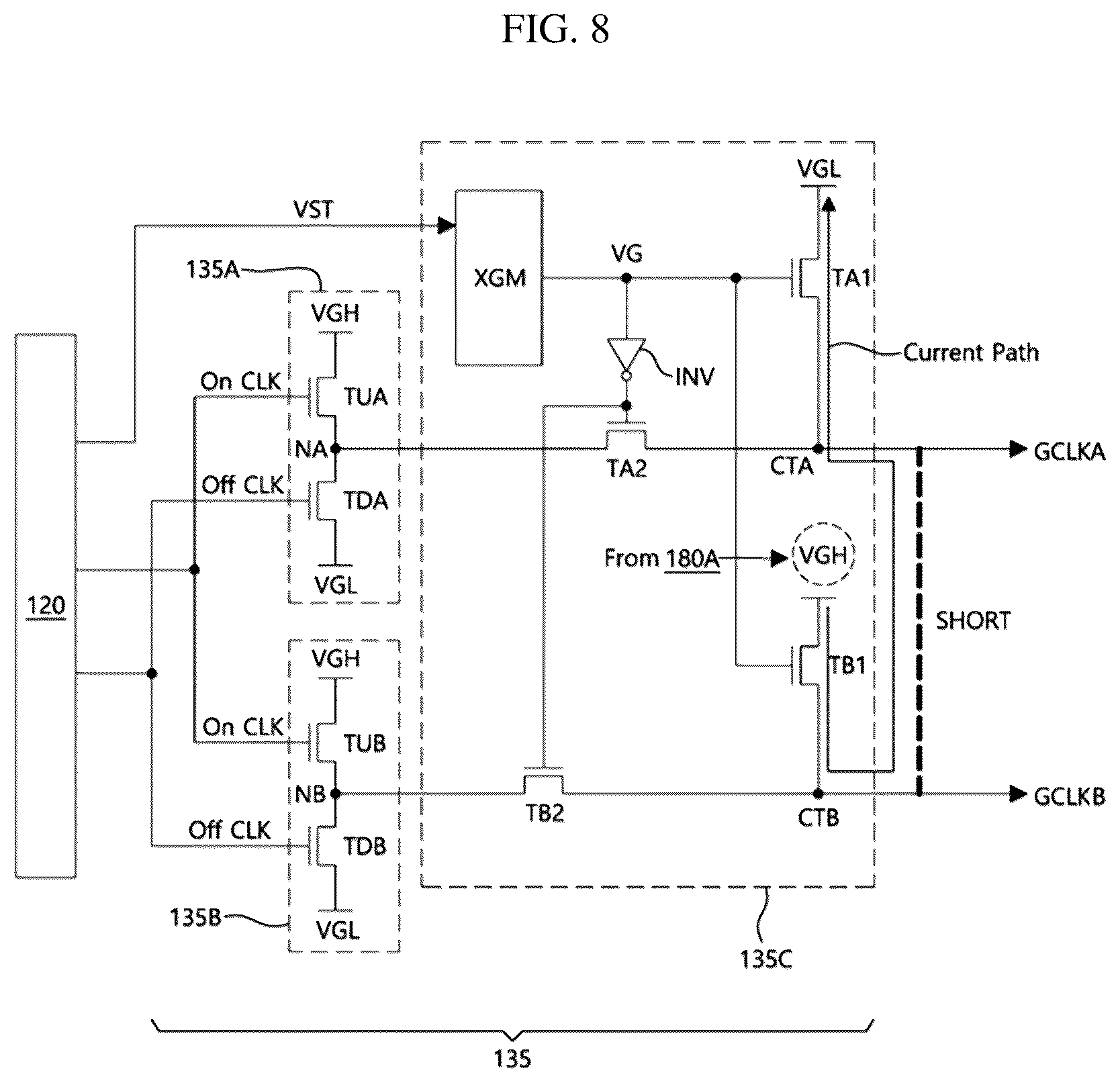 Patent US12315405 Figure 8 – Display apparatus and overcurrent detection method thereof