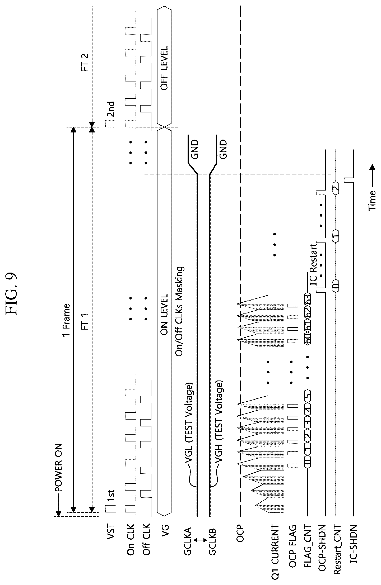 Patent US12315405 Figure 9 – Display apparatus and overcurrent detection method thereof