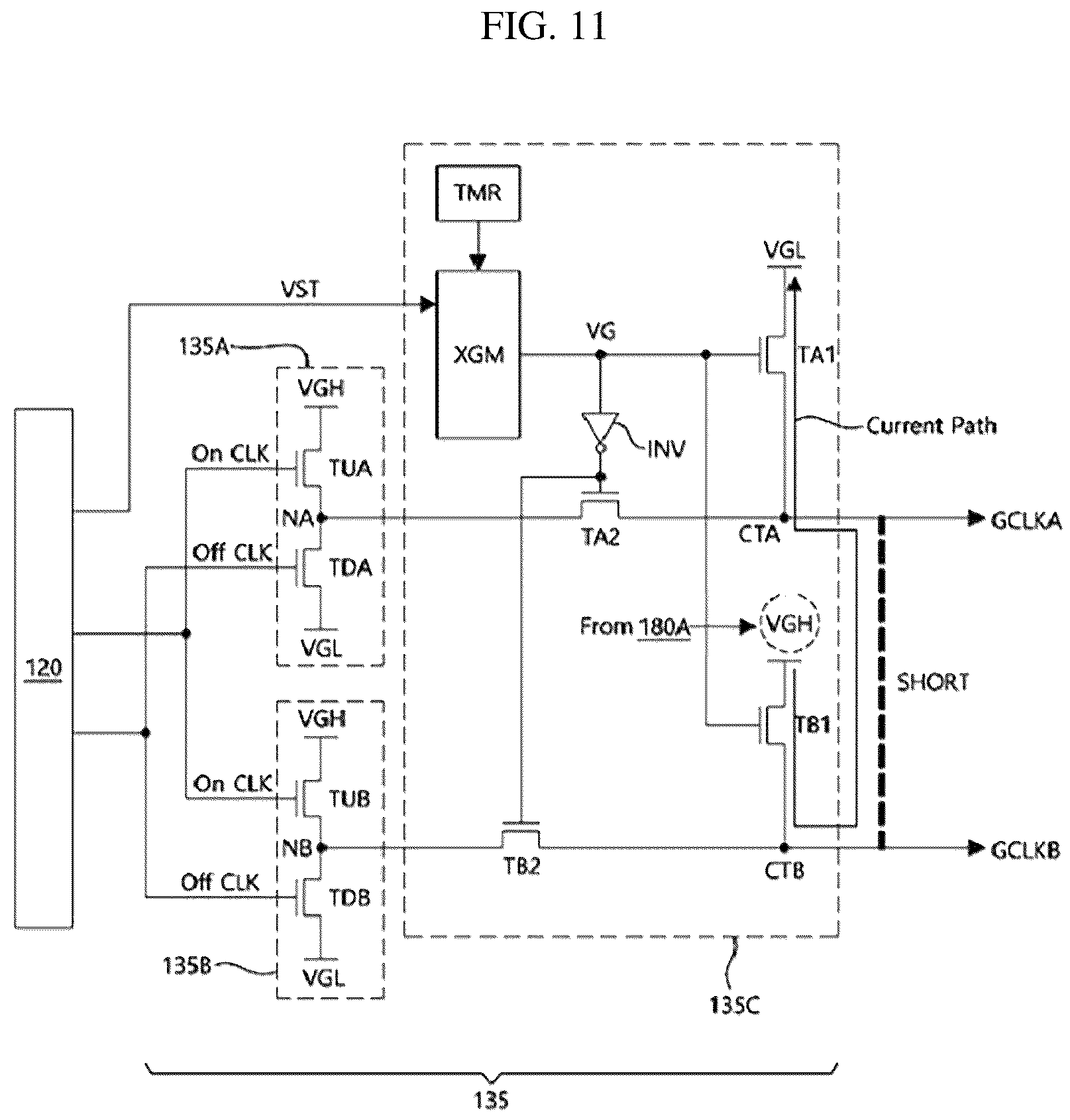 Patent US12315405 Figure 11 – Display apparatus and overcurrent detection method thereof