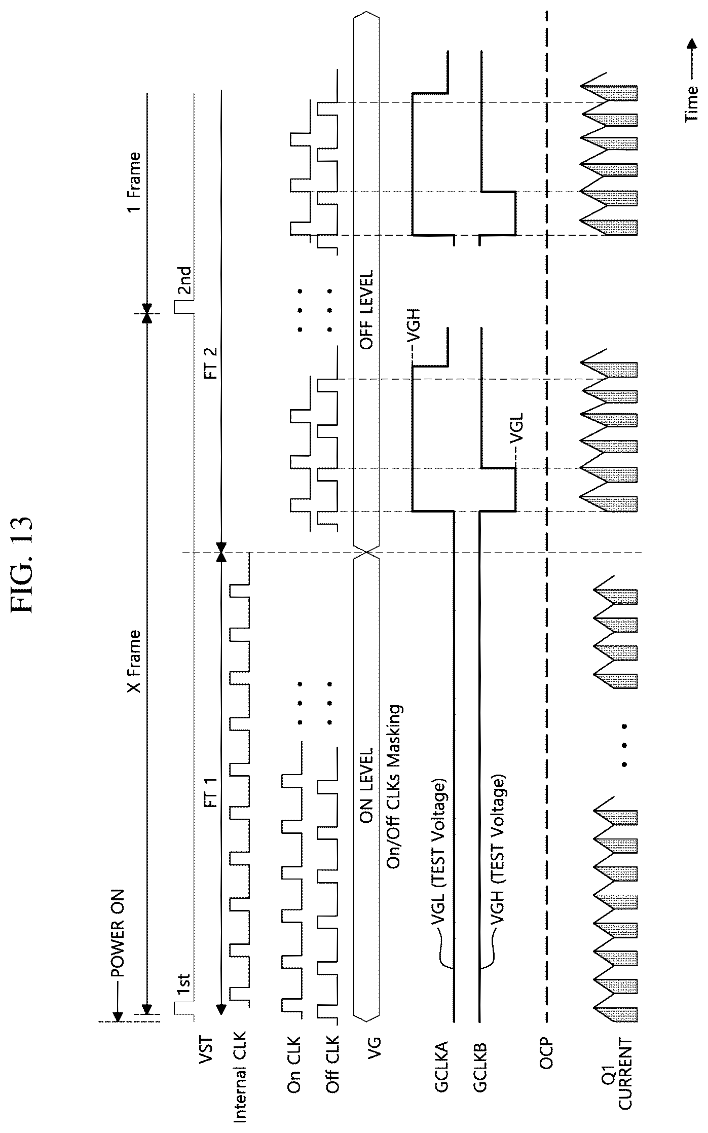 Patent US12315405 Figure 13 – Display apparatus and overcurrent detection method thereof