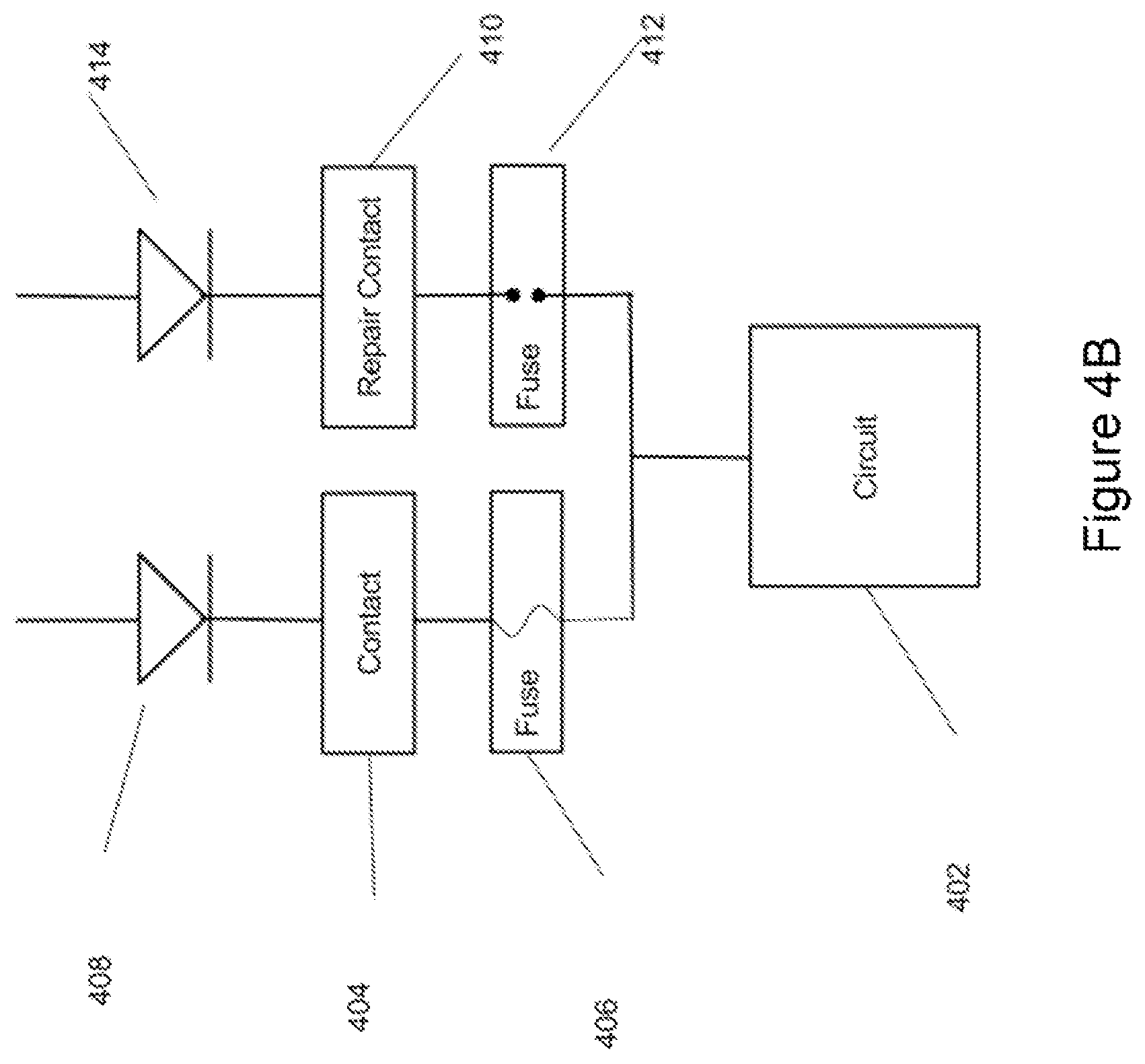 Patent US12315406 Figure 7 – Pixel structure for repairing defects for micro device integrated systems