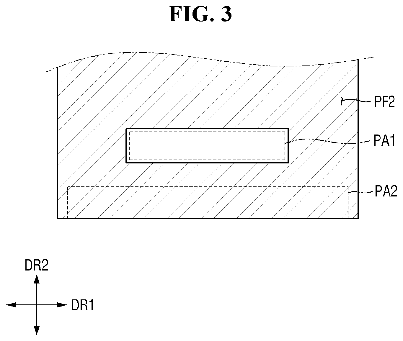 Patent US12315408 Figure 3 – Pad area of display device having opening and component therein and method of providing the same