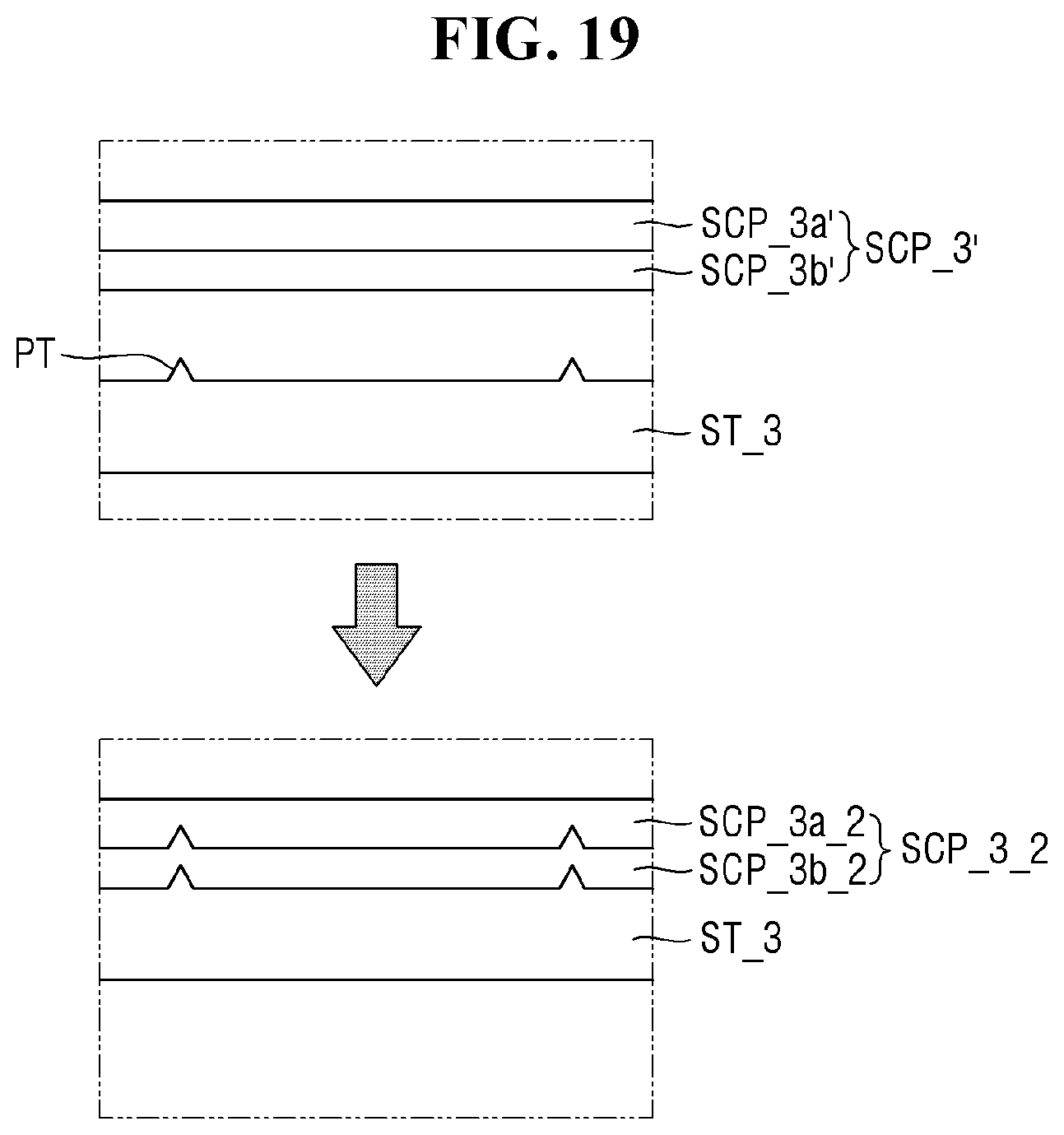 Patent US12315408 Figure 19 – Pad area of display device having opening and component therein and method of providing the same