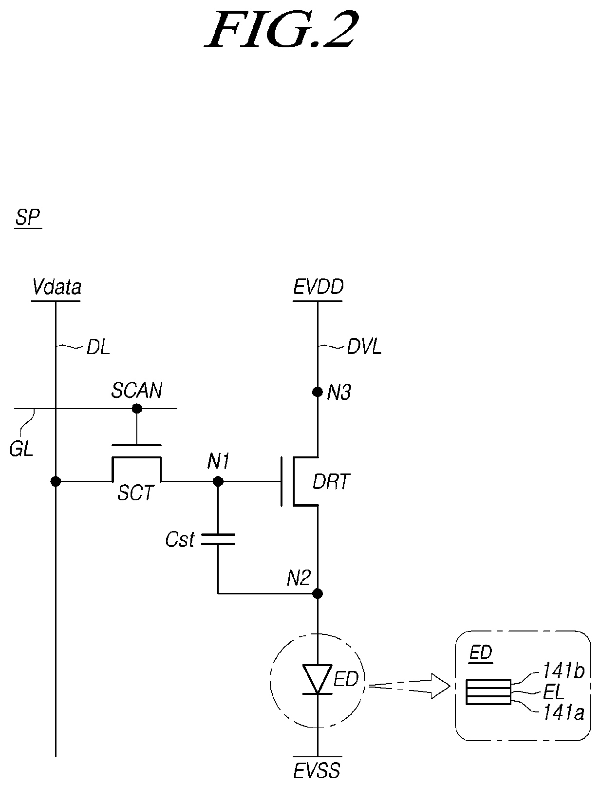 Patent US12315409 Figure 2 – Display panel and display device