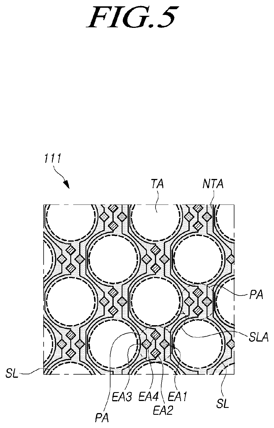 Patent US12315409 Figure 5 – Display panel and display device