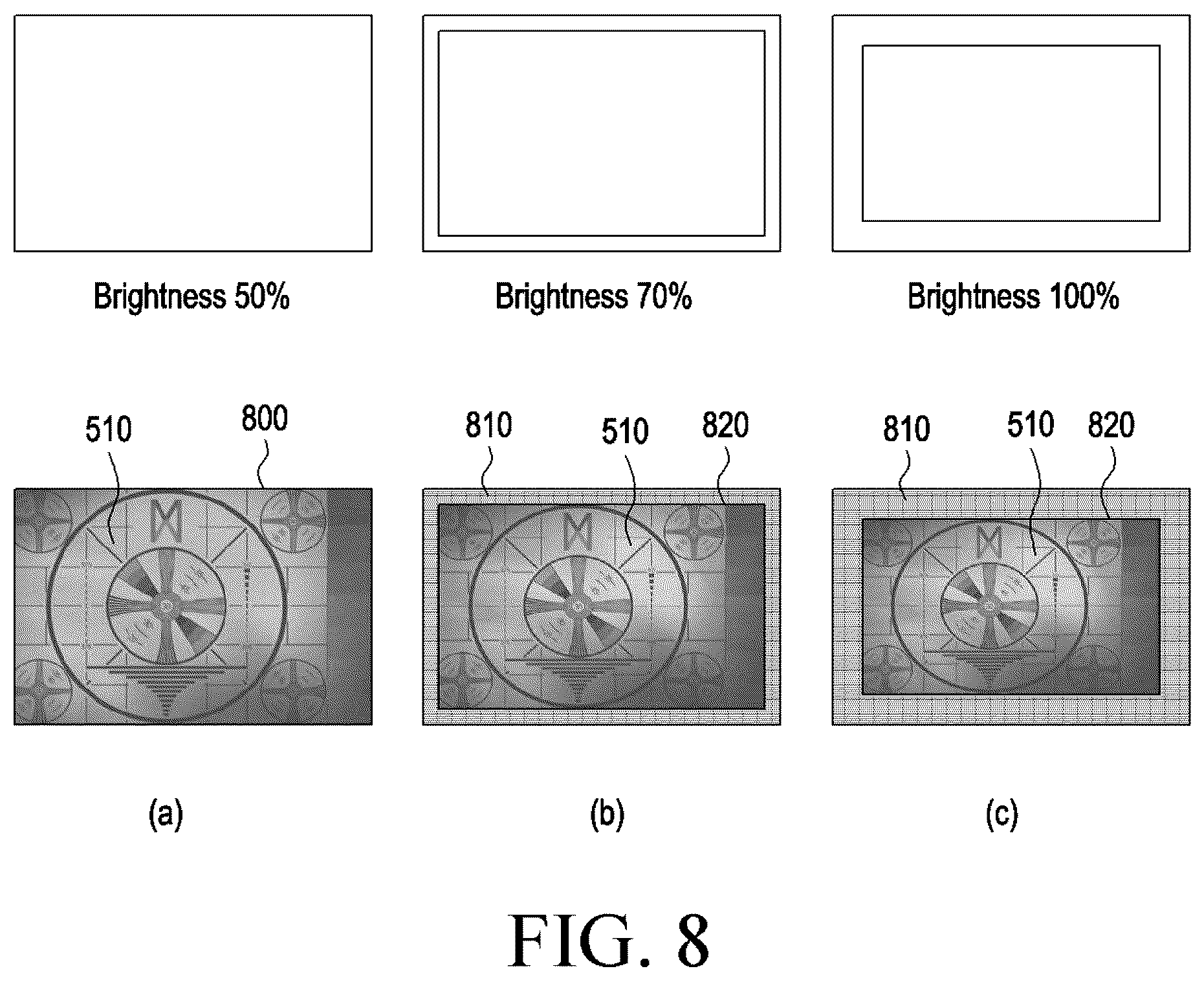 Patent US12315410 Figure 7 – Wearable device for adjusting size of effective display area according to external illuminance and control method thereof