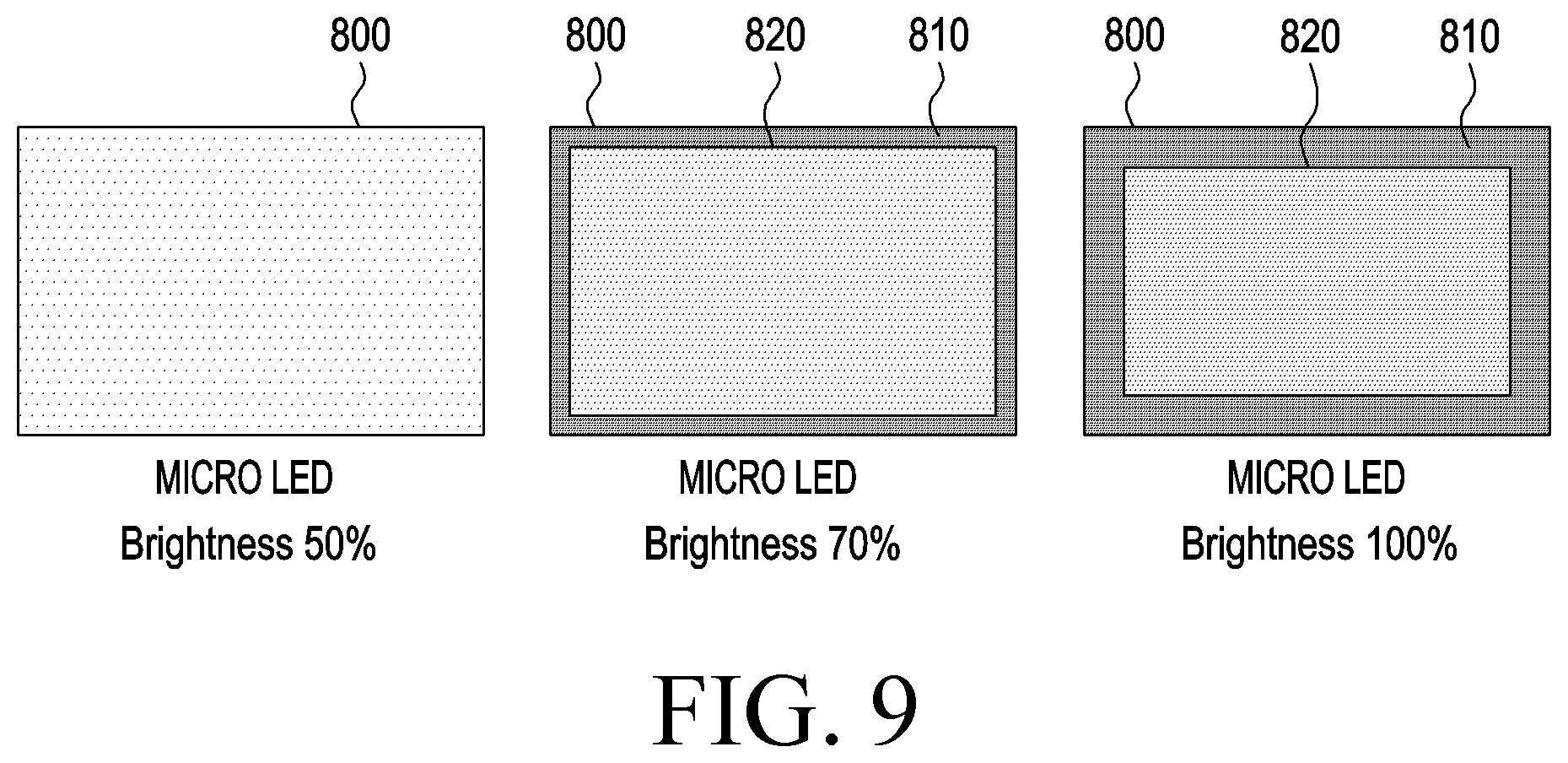 Patent US12315410 Figure 8 – Wearable device for adjusting size of effective display area according to external illuminance and control method thereof