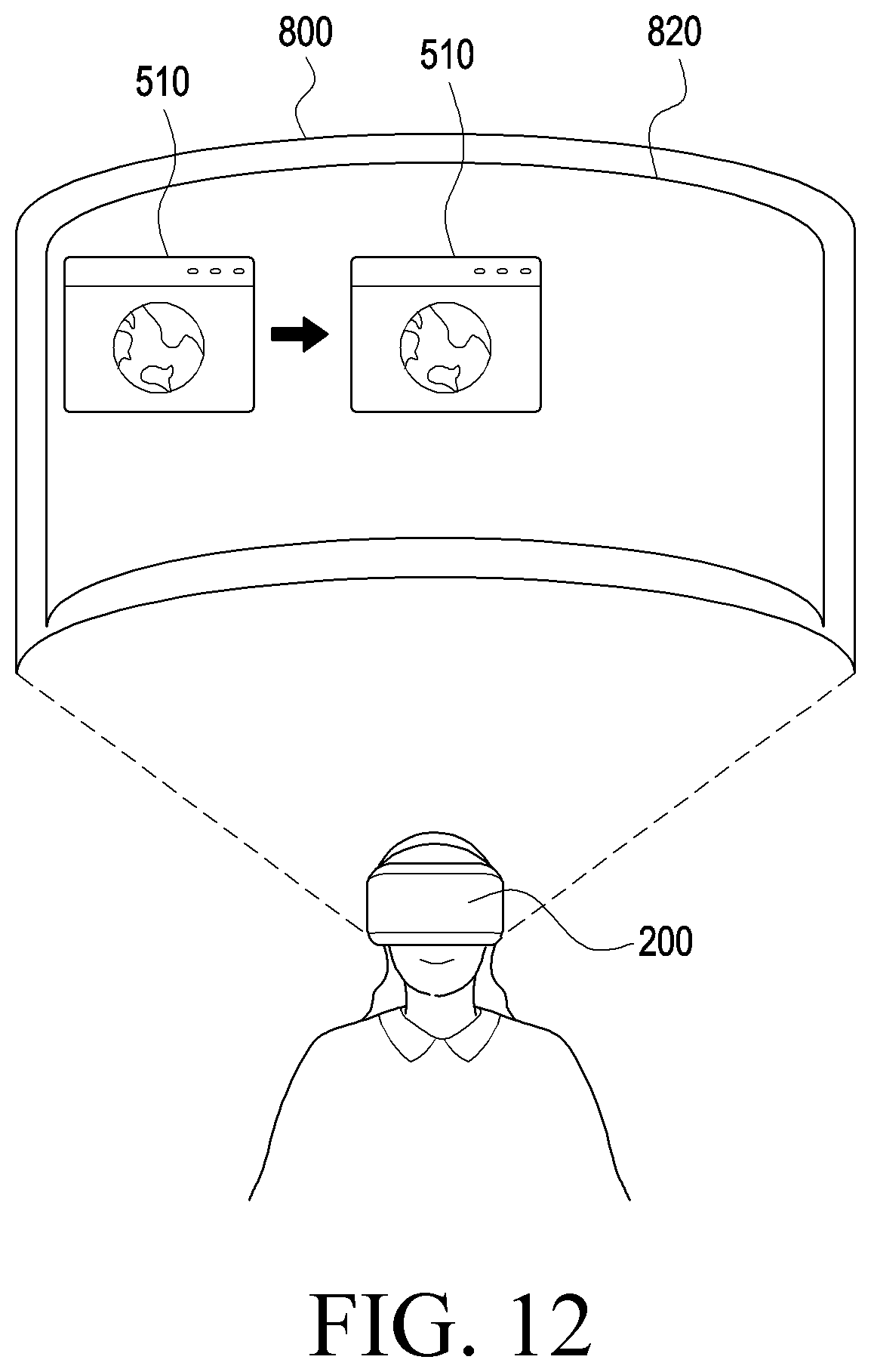 Patent US12315410 Figure 11 – Wearable device for adjusting size of effective display area according to external illuminance and control method thereof