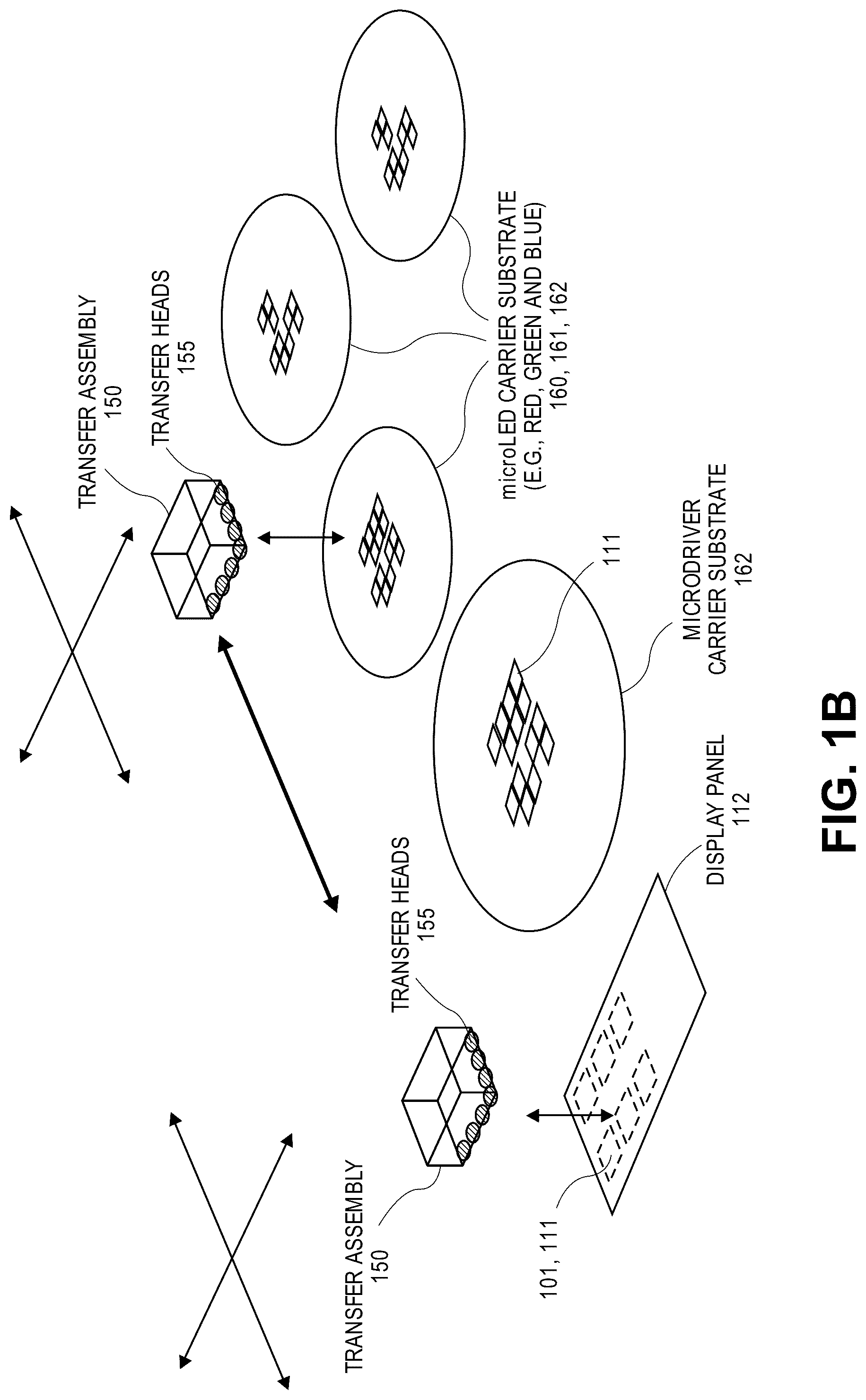 Patent US12315418 Figure 2 – Display panel redundancy schemes