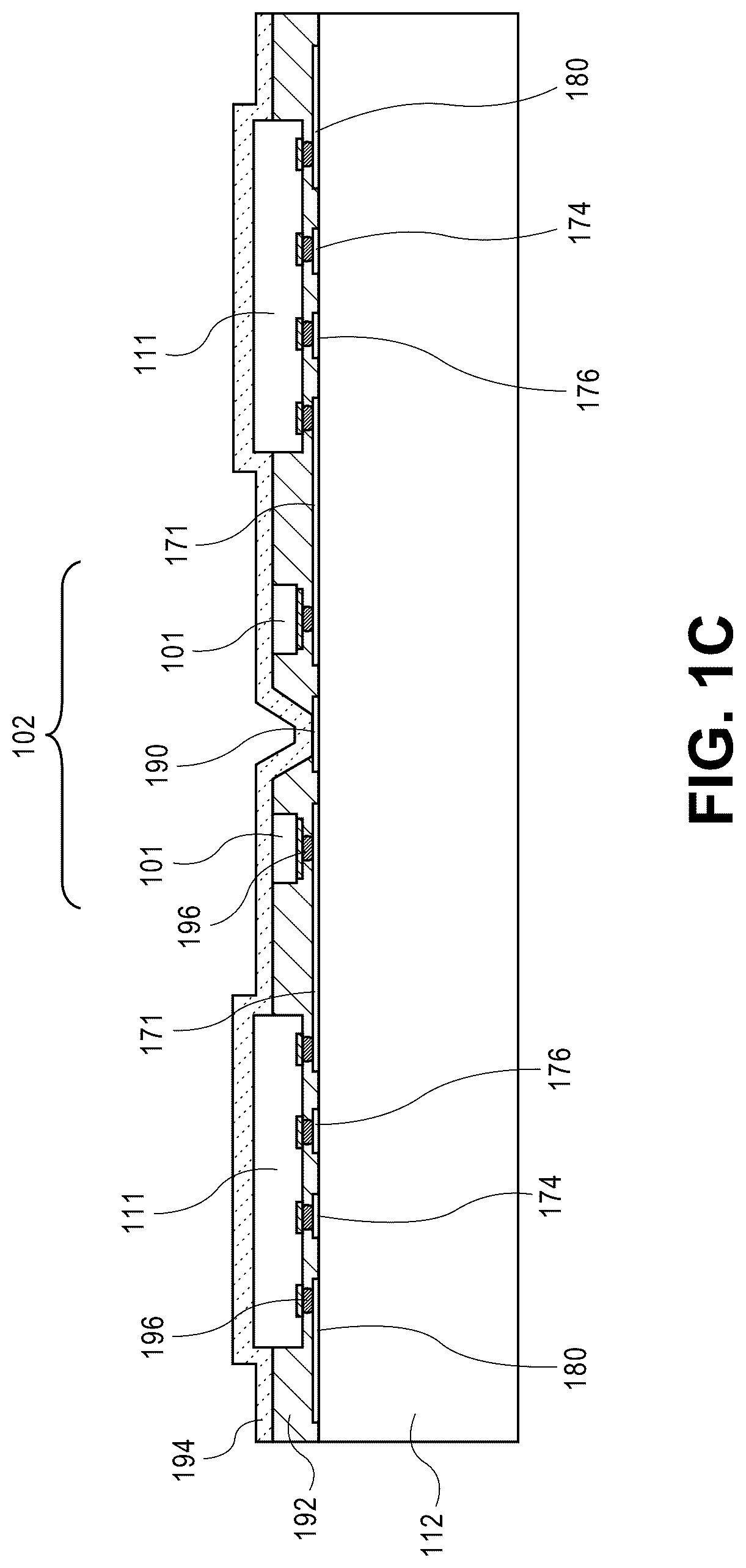 Patent US12315418 Figure 3 – Display panel redundancy schemes