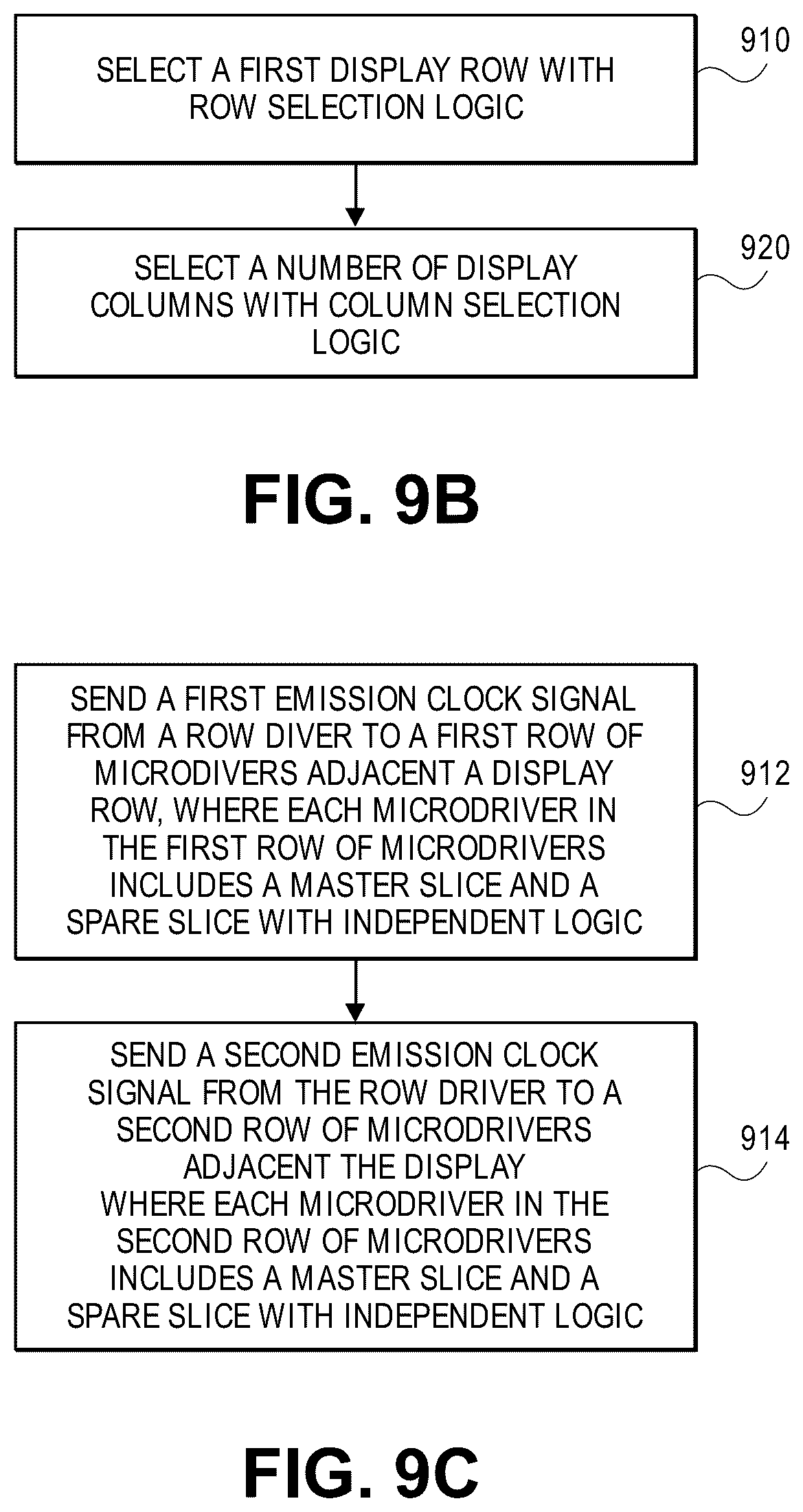 Patent US12315418 Figure 12 – Display panel redundancy schemes