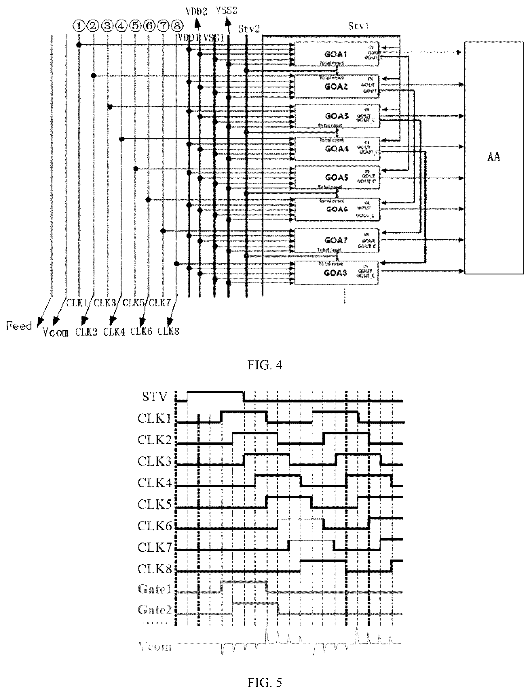 Patent US12315421 Figure 2 – Array substrate, display panel and display device