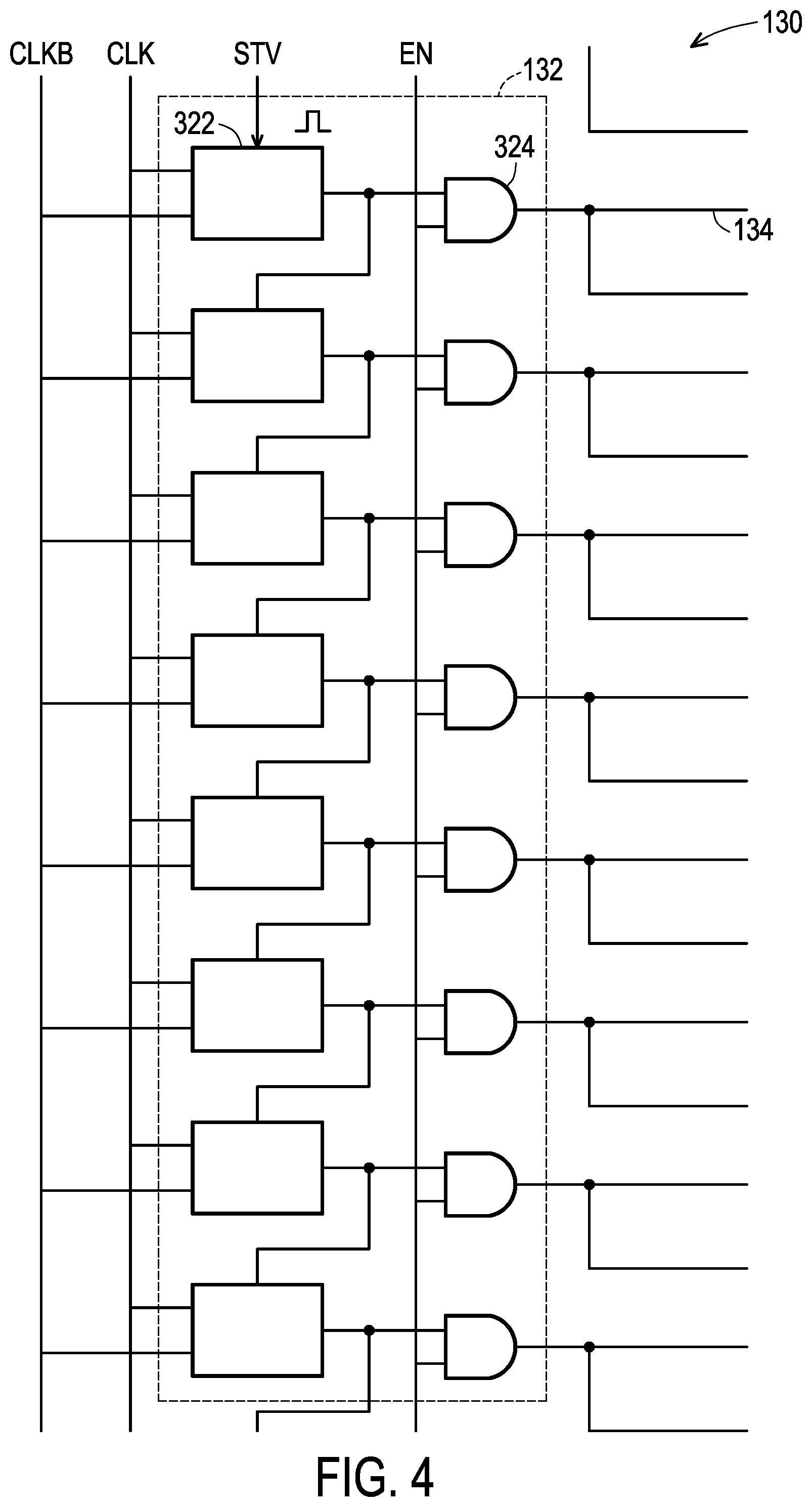 Patent US12315425 Figure 4 – Display driver circuit