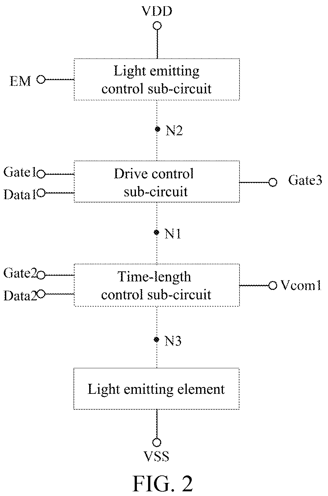 Patent US12315430 Figure 2 – Pixel circuit, drive method therefor, display substrate, and display device