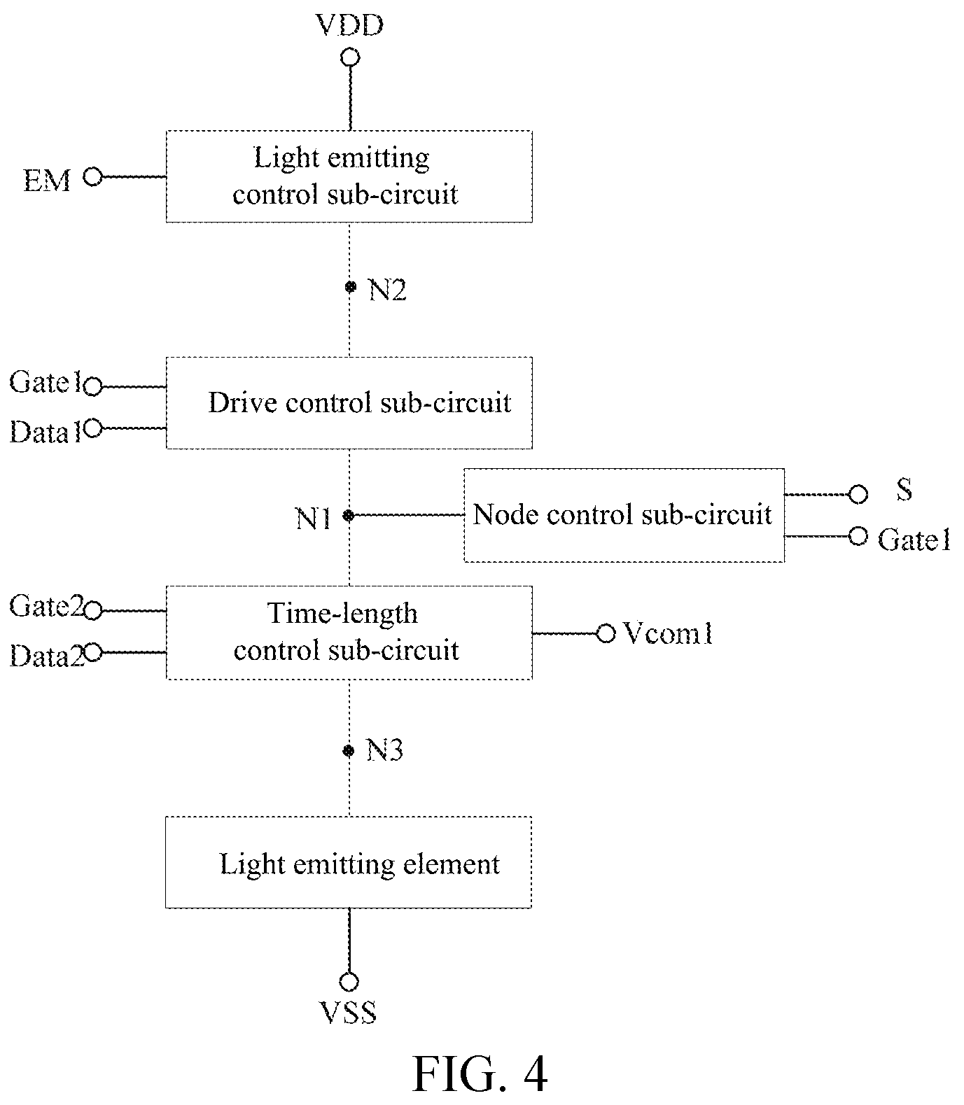 Patent US12315430 Figure 4 – Pixel circuit, drive method therefor, display substrate, and display device