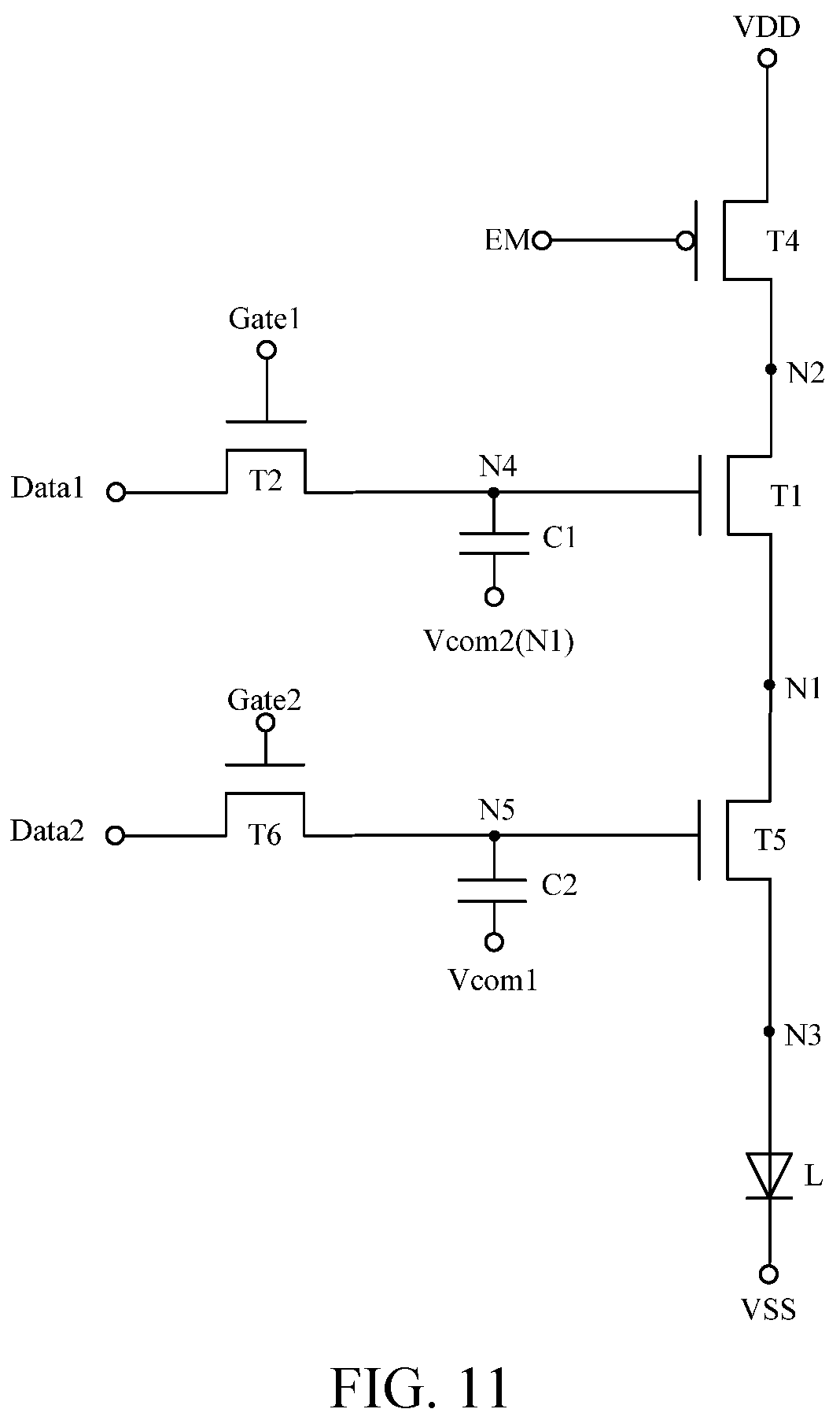 Patent US12315430 Figure 11 – Pixel circuit, drive method therefor, display substrate, and display device