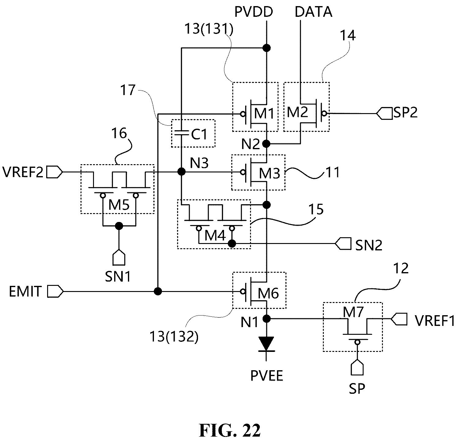 Patent US12315431 Figure 12 – Display panel and display device